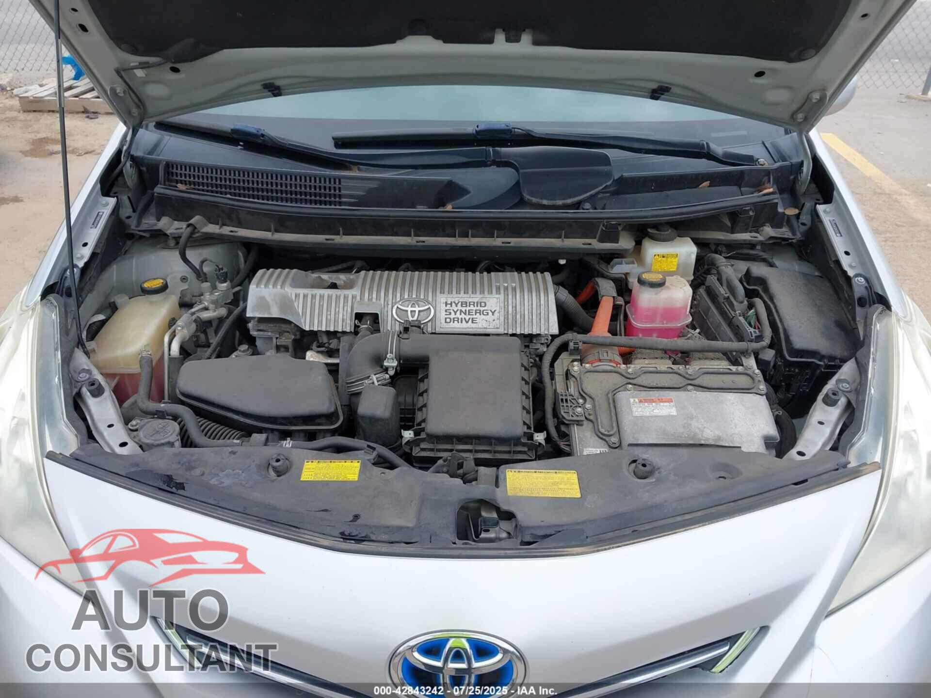 TOYOTA PRIUS V 2012 - JTDZN3EUXC3145328