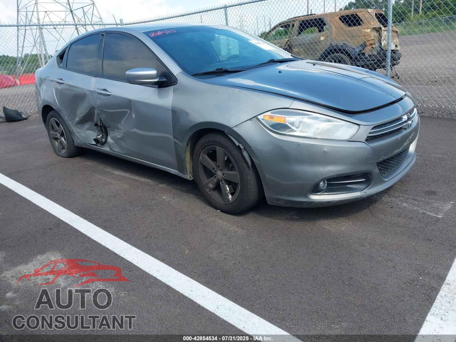 DODGE DART 2015 - 1C3CDFBB0FD186986