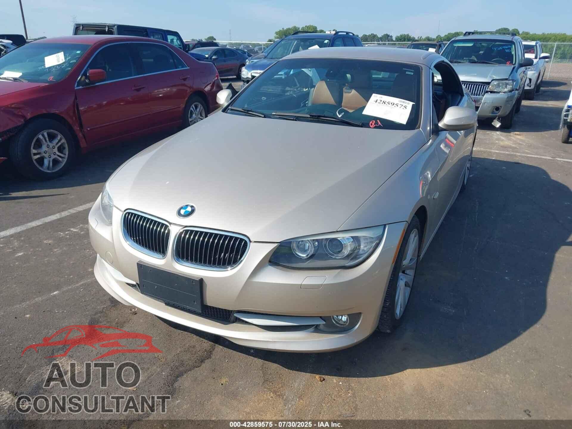 BMW 328I 2012 - WBADW3C53CE823552