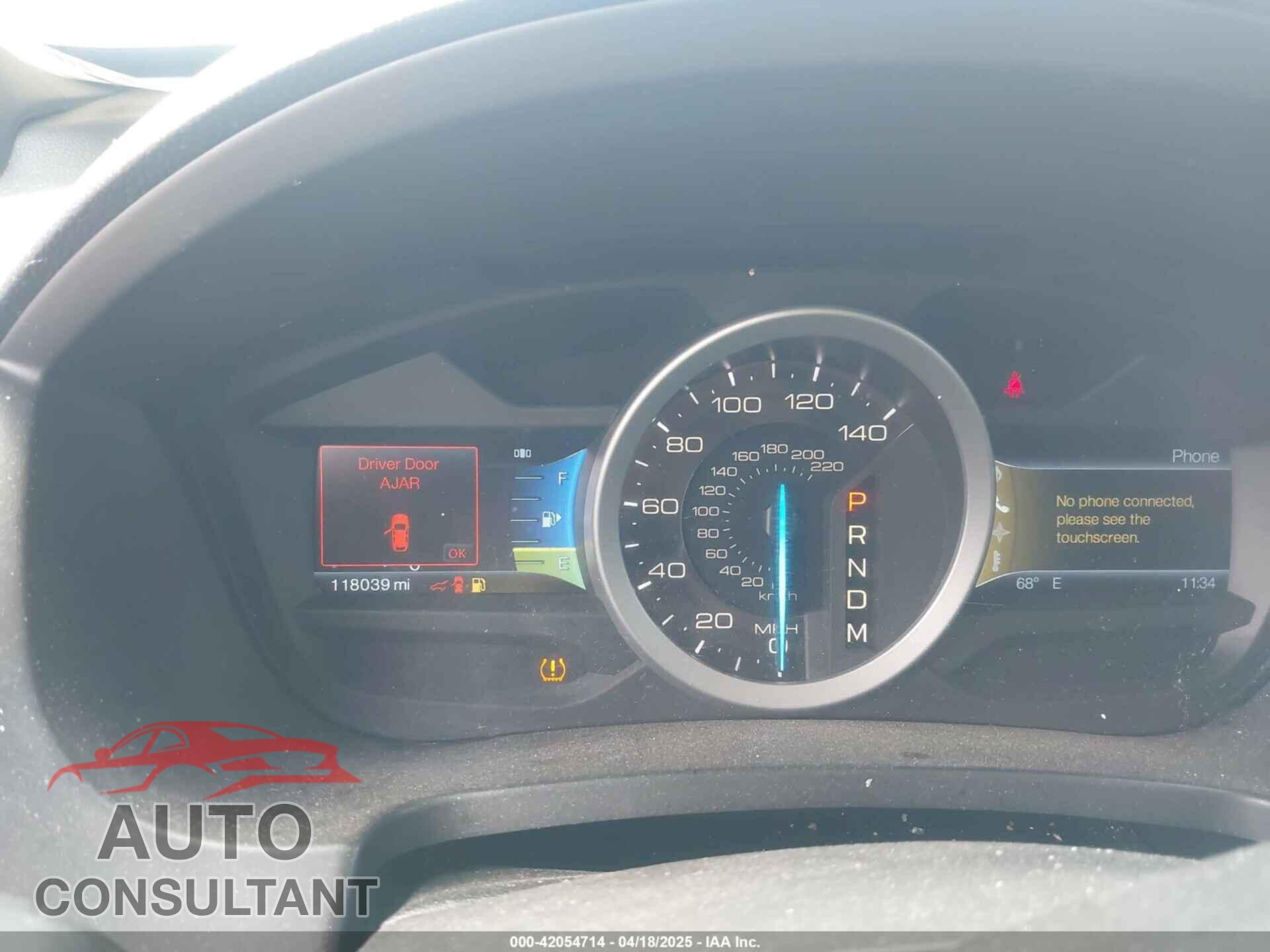 FORD EXPLORER 2011 - 1FMHK7F86BGA45047