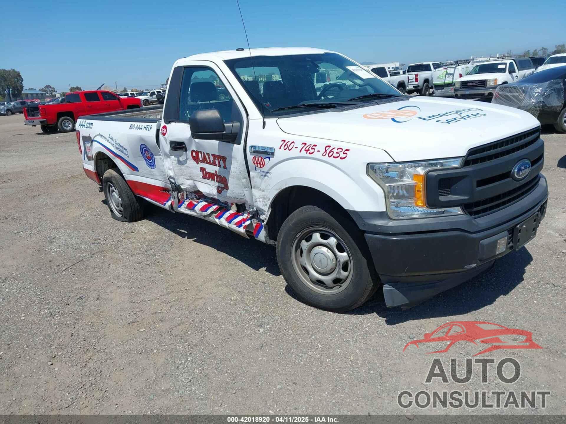FORD F-150 2019 - 1FTMF1CB3KKC86887