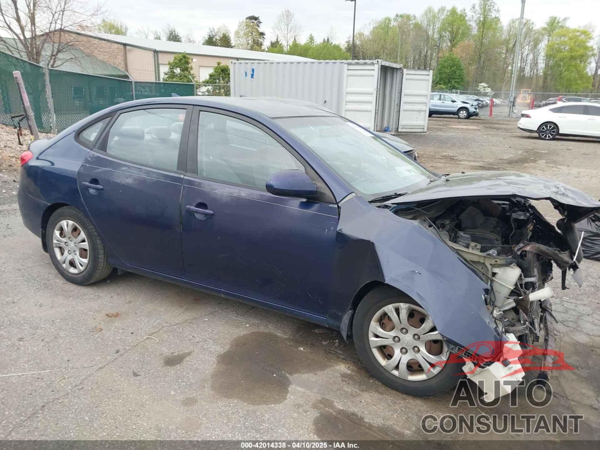HYUNDAI ELANTRA 2009 - KMHDU46D29U786053