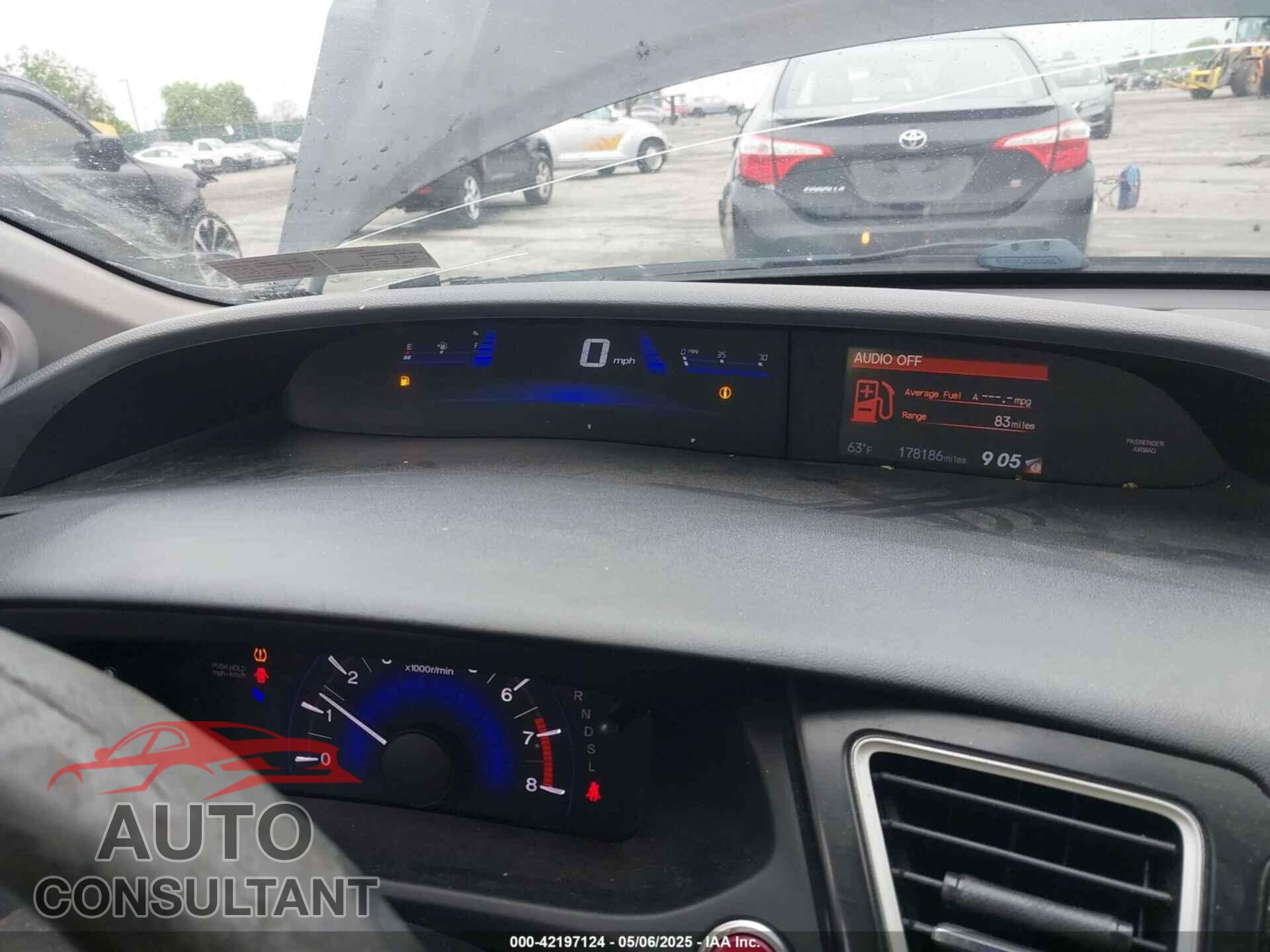HONDA CIVIC 2014 - 2HGFB2F81EH557033