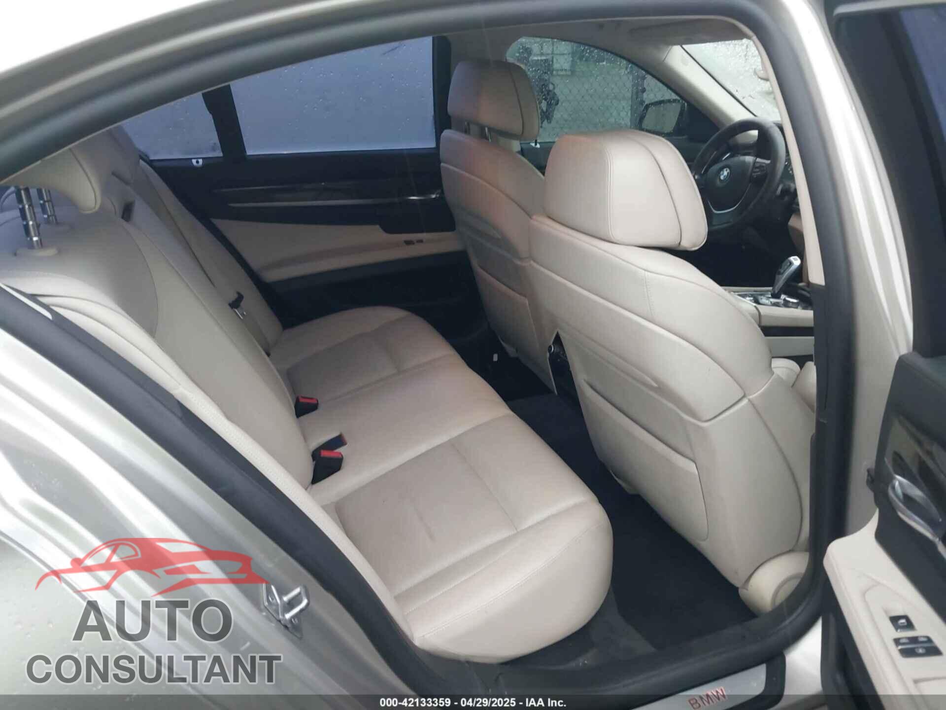 BMW 750I 2012 - WBAKA8C50CDX01319