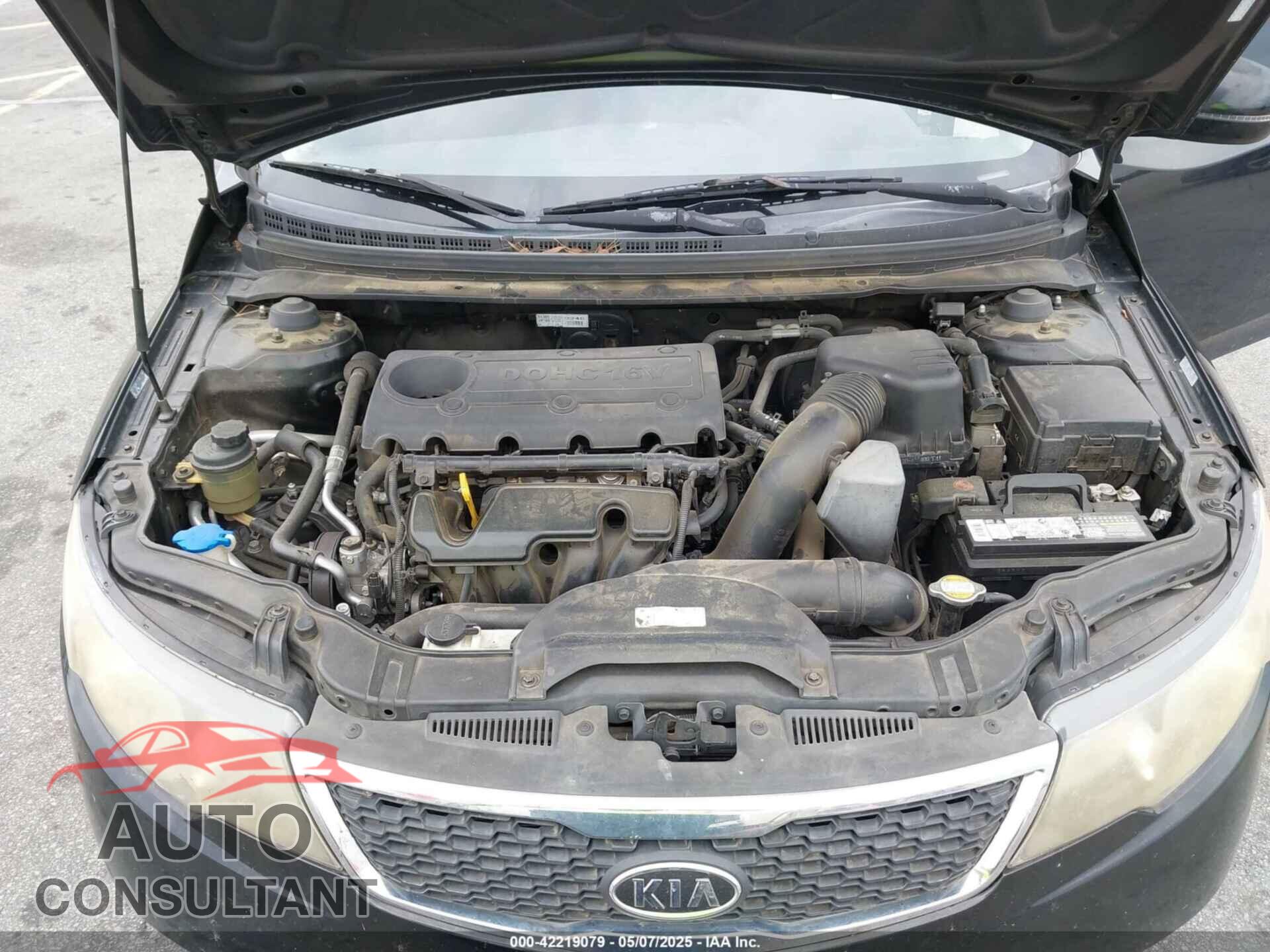KIA FORTE 2012 - KNAFU4A21C5564475