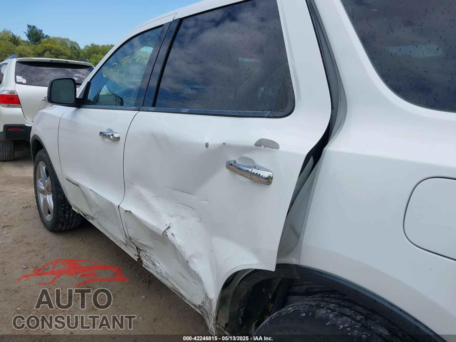DODGE DURANGO 2013 - 1C4SDJET7DC512400