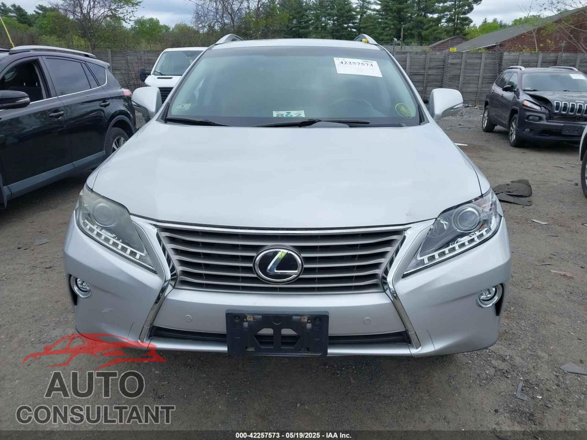 LEXUS RX 350 2015 - 2T2BK1BA2FC255550