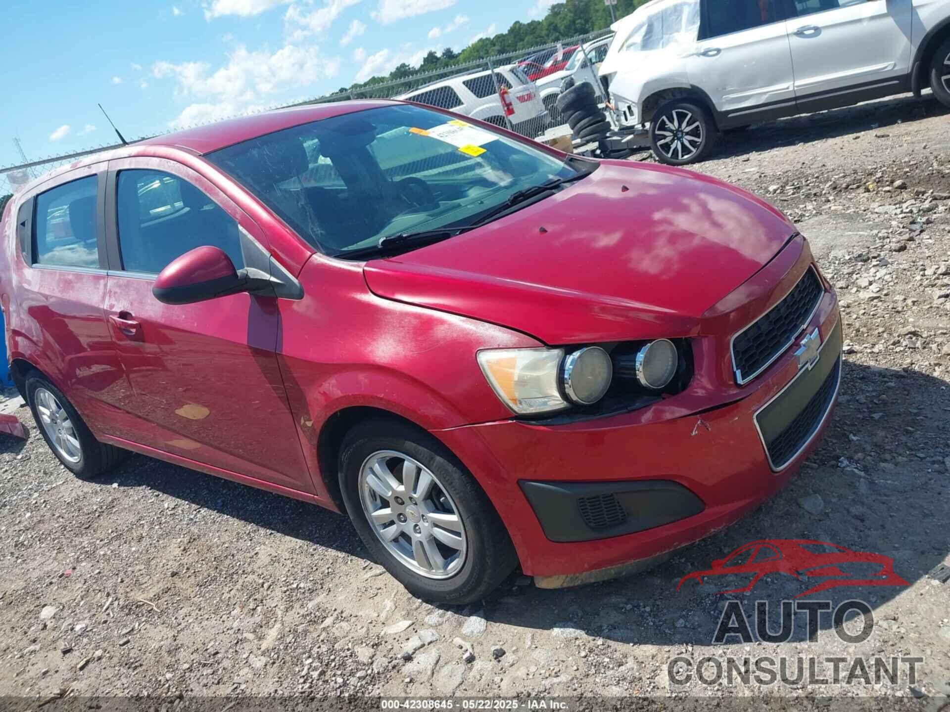 CHEVROLET SONIC 2012 - 1G1JC6SH6C4168488