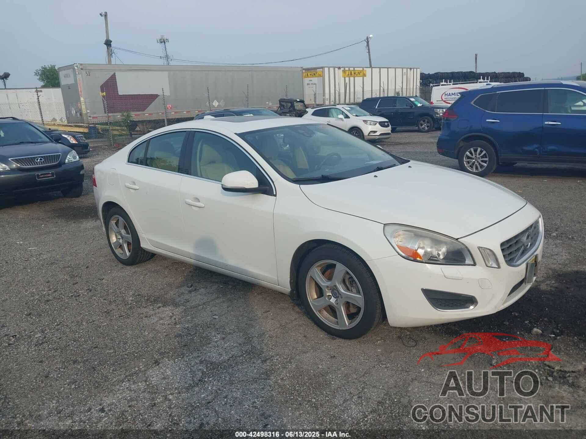 VOLVO S60 2013 - YV1612FS1D2180461