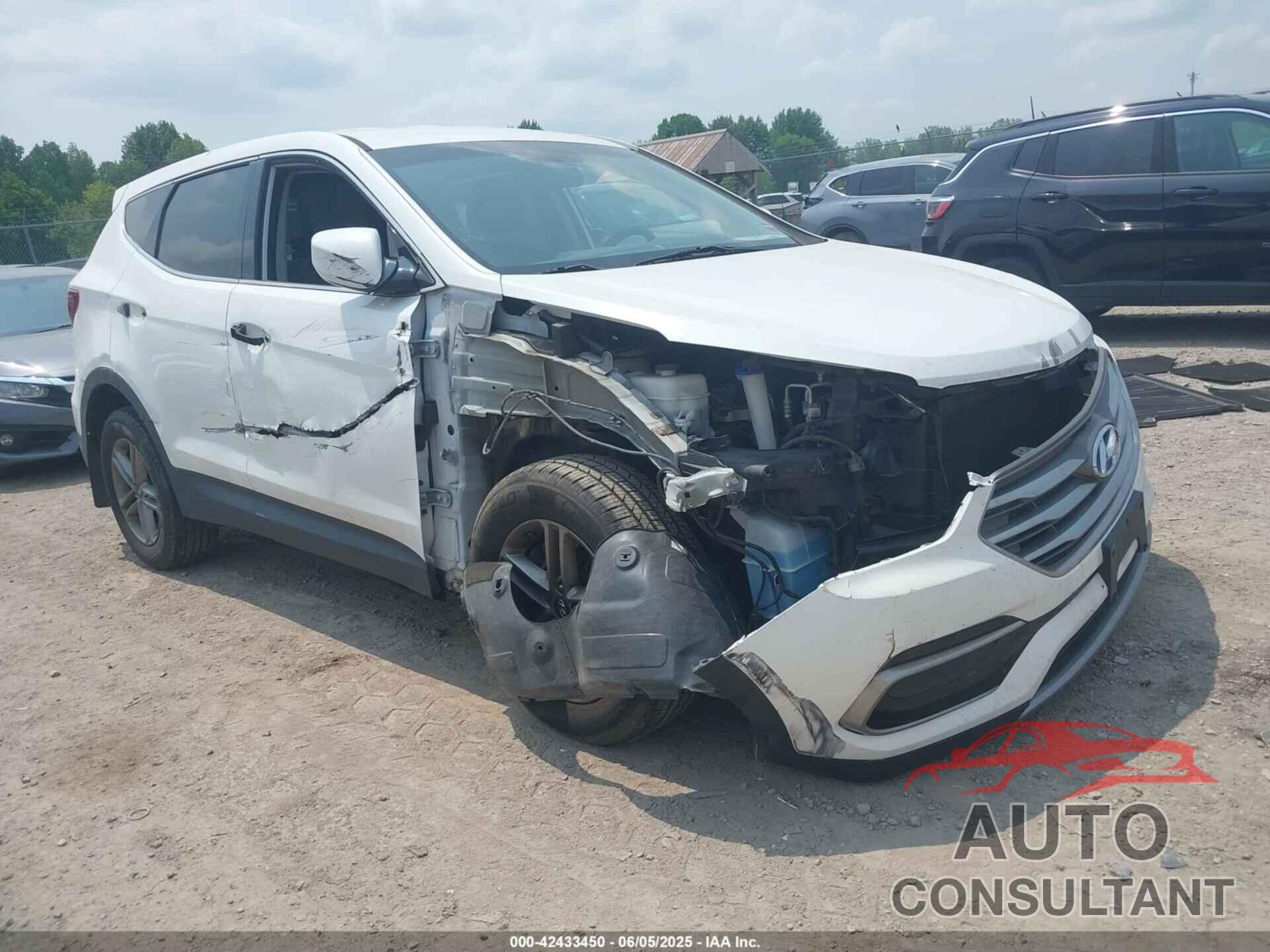 HYUNDAI SANTA FE SPORT 2017 - 5XYZTDLB0HG383382