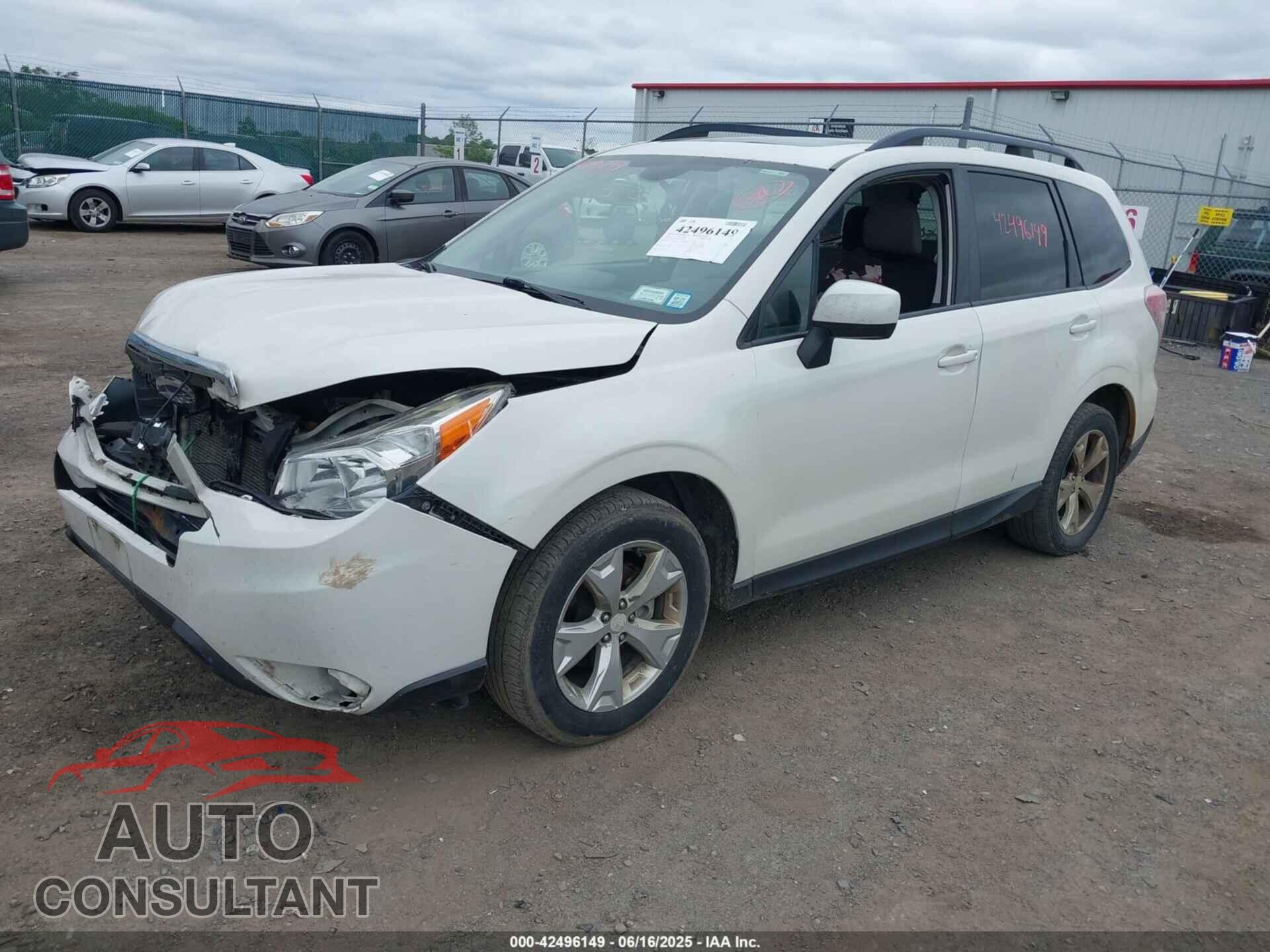 SUBARU FORESTER 2016 - JF2SJAGC5GH471618