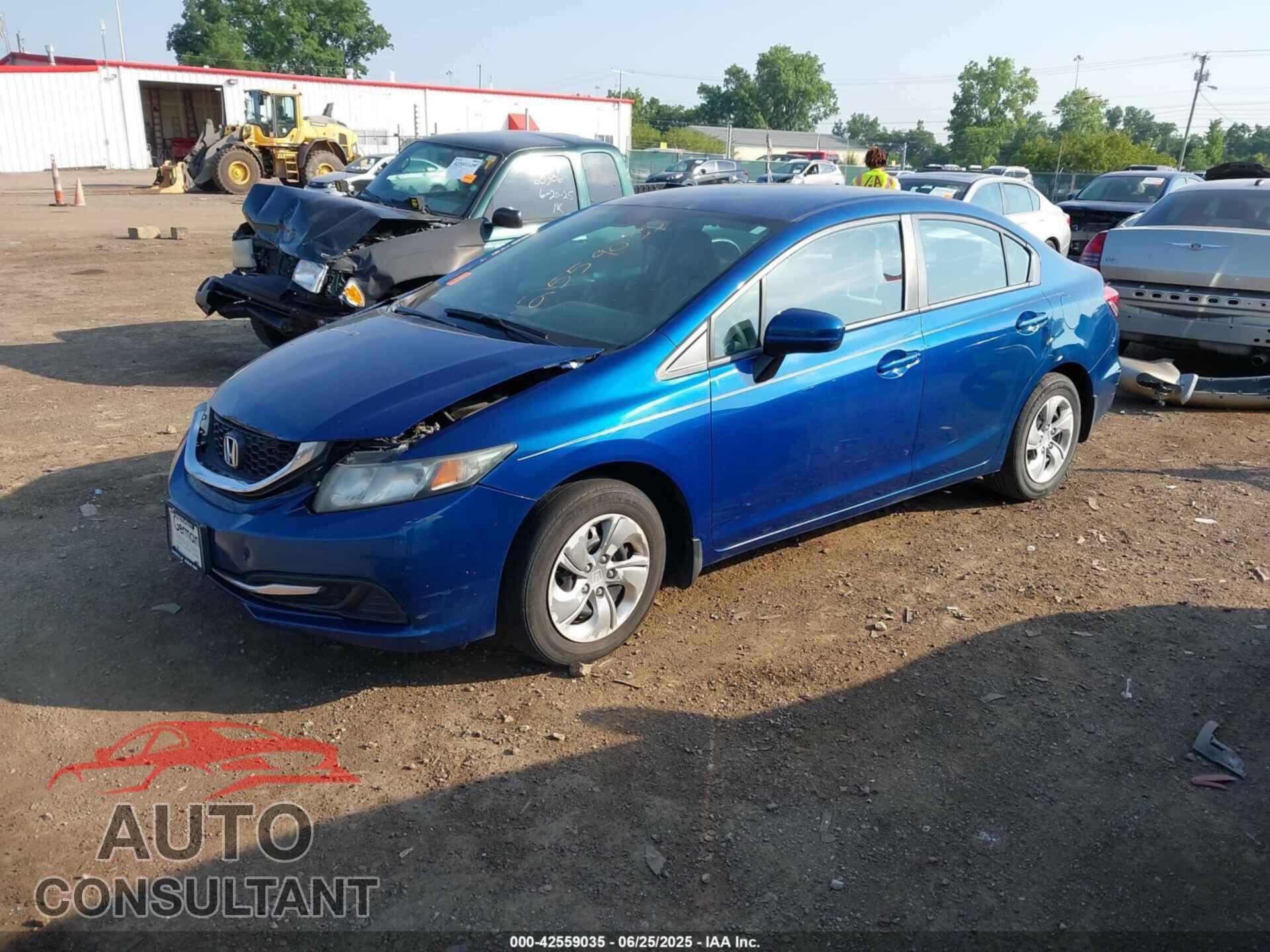 HONDA CIVIC 2014 - 19XFB2F52EE014970
