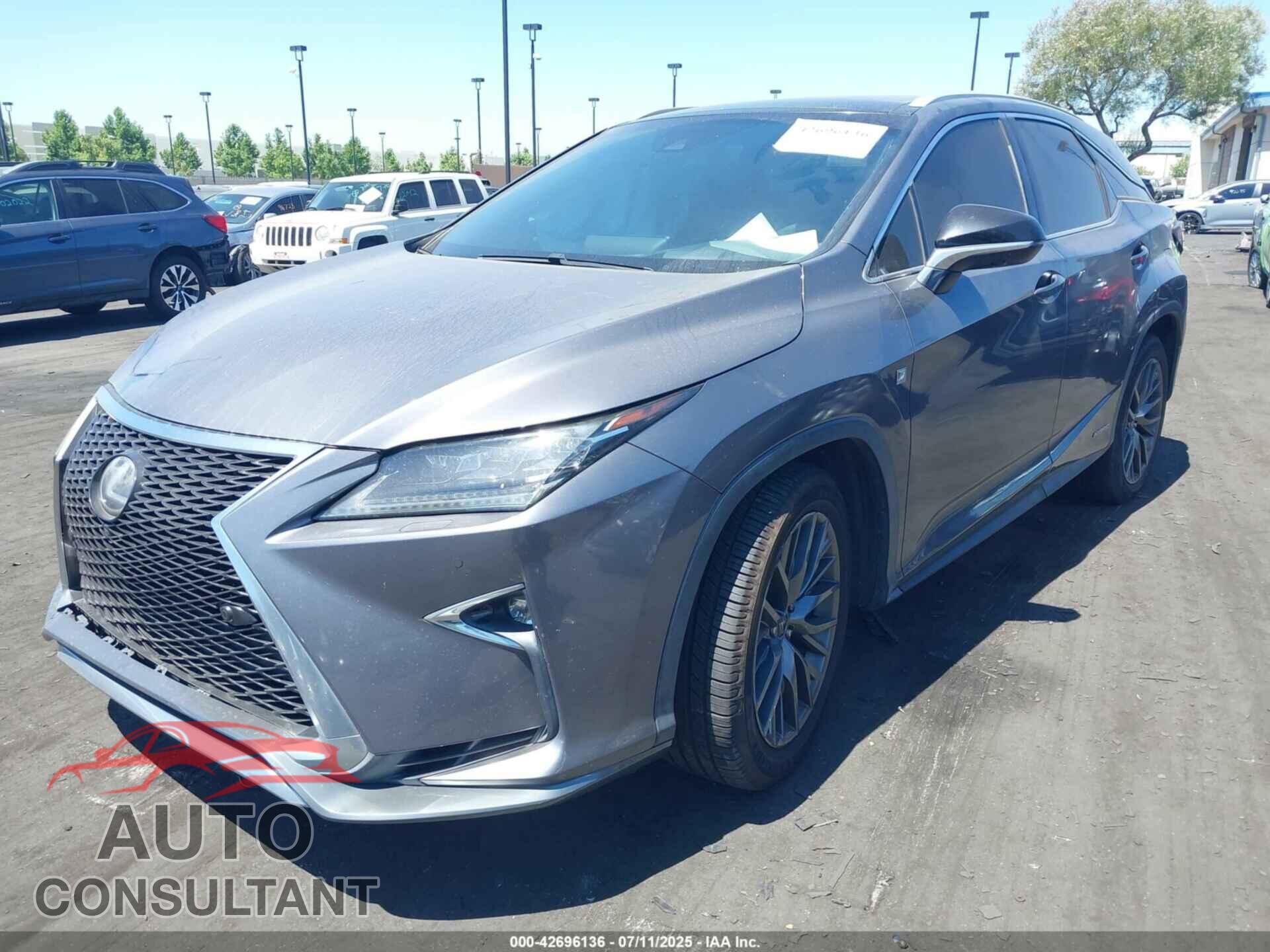LEXUS RX 450H 2017 - 2T2BGMCA3HC011748