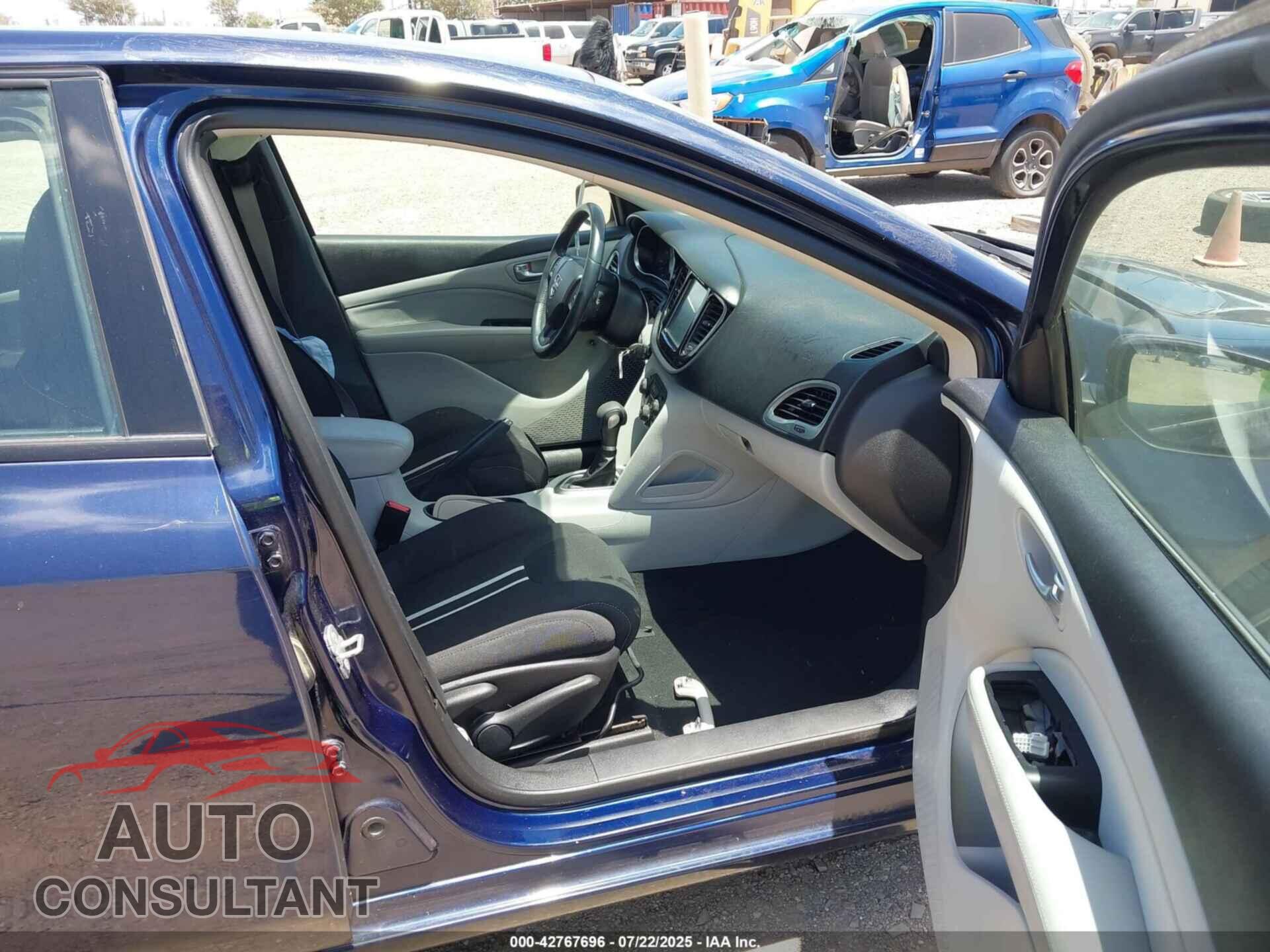DODGE DART 2013 - 1C3CDFBA2DD344197