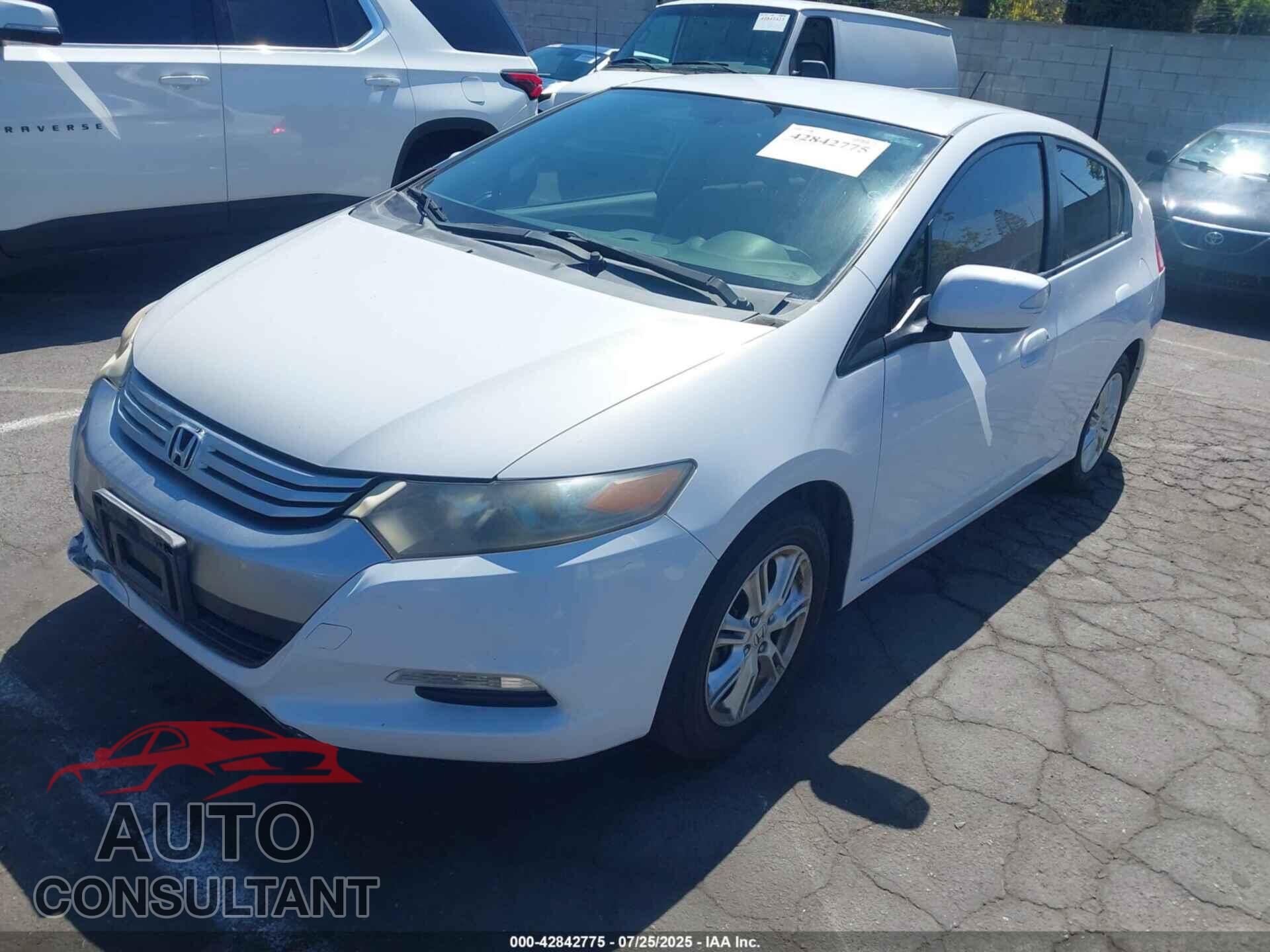 HONDA INSIGHT 2010 - JHMZE2H76AS010932