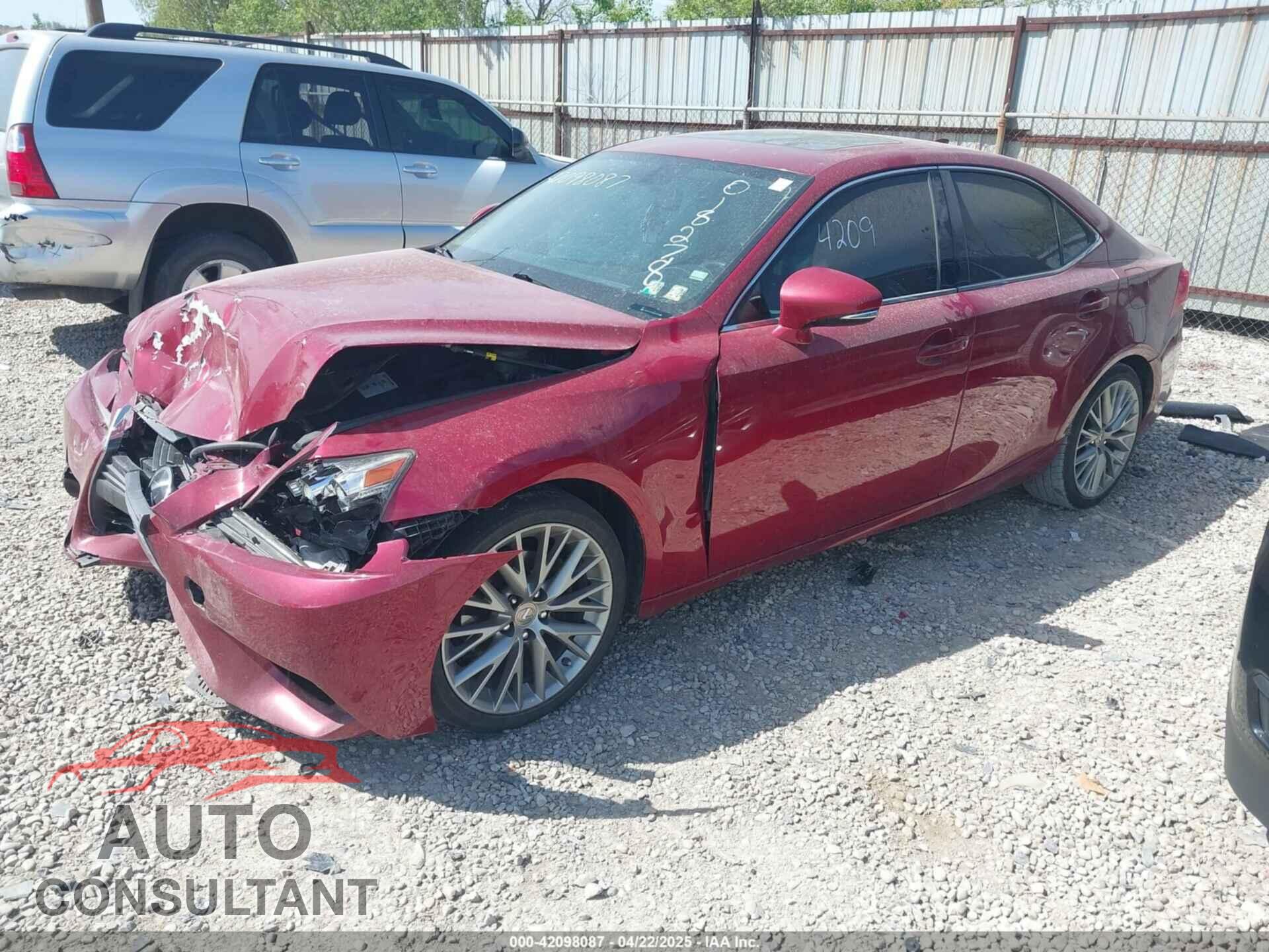 LEXUS IS 250 2015 - JTHCF1D22F5018278