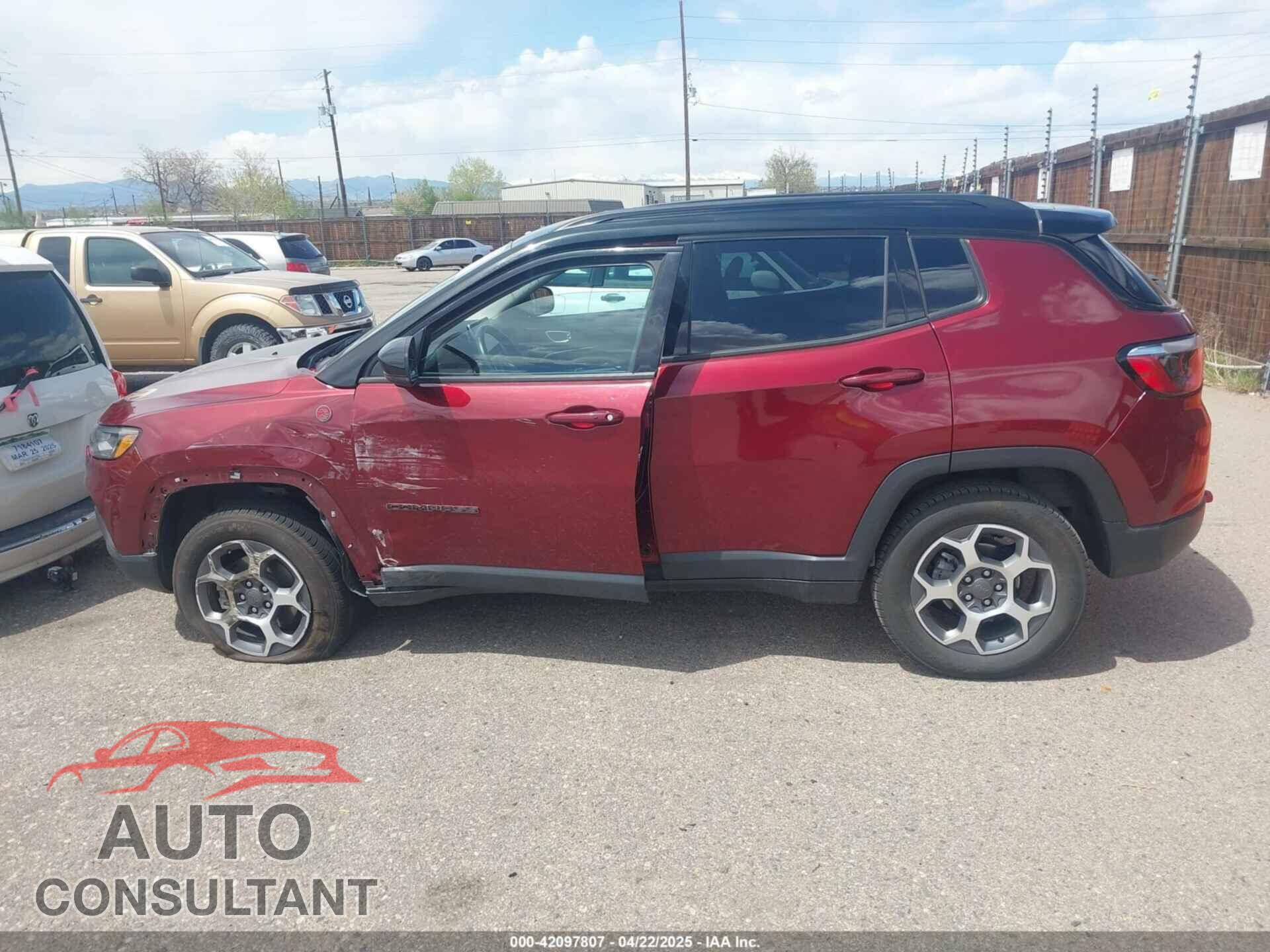 JEEP COMPASS 2022 - 3C4NJDDB6NT208321