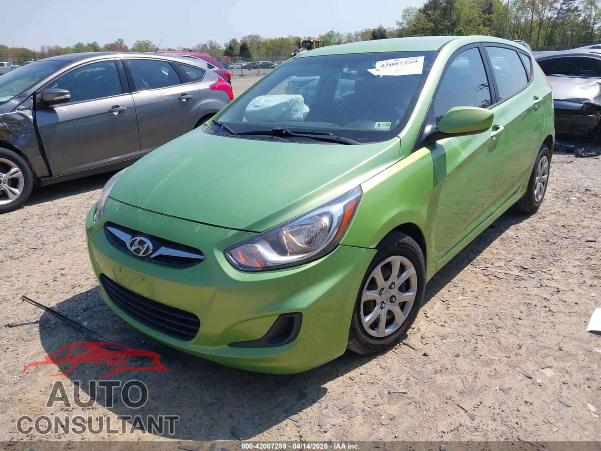 HYUNDAI ACCENT 2014 - KMHCT5AE7EU196252