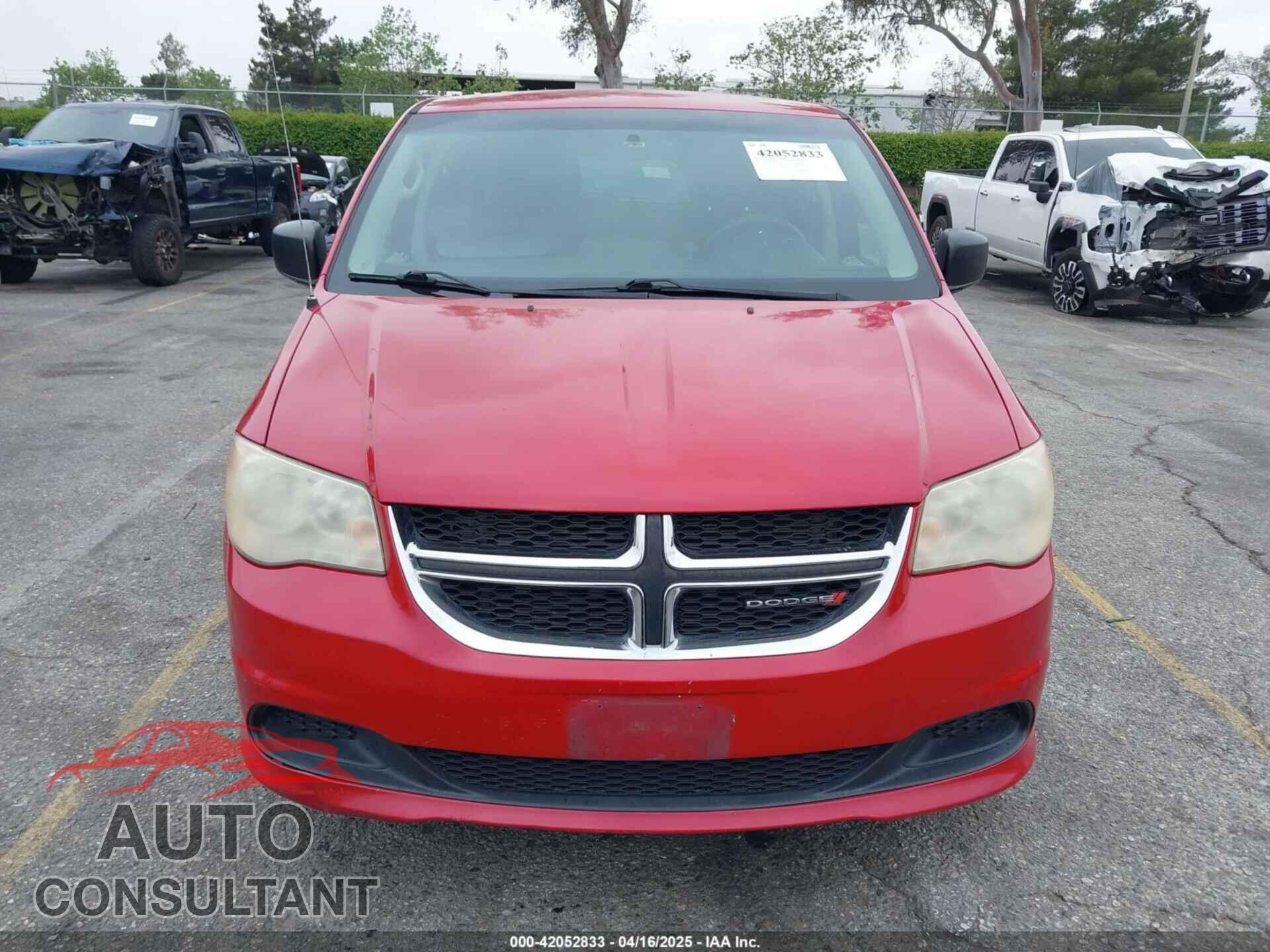 DODGE GRAND CARAVAN 2013 - 2C4RDGBG3DR723304