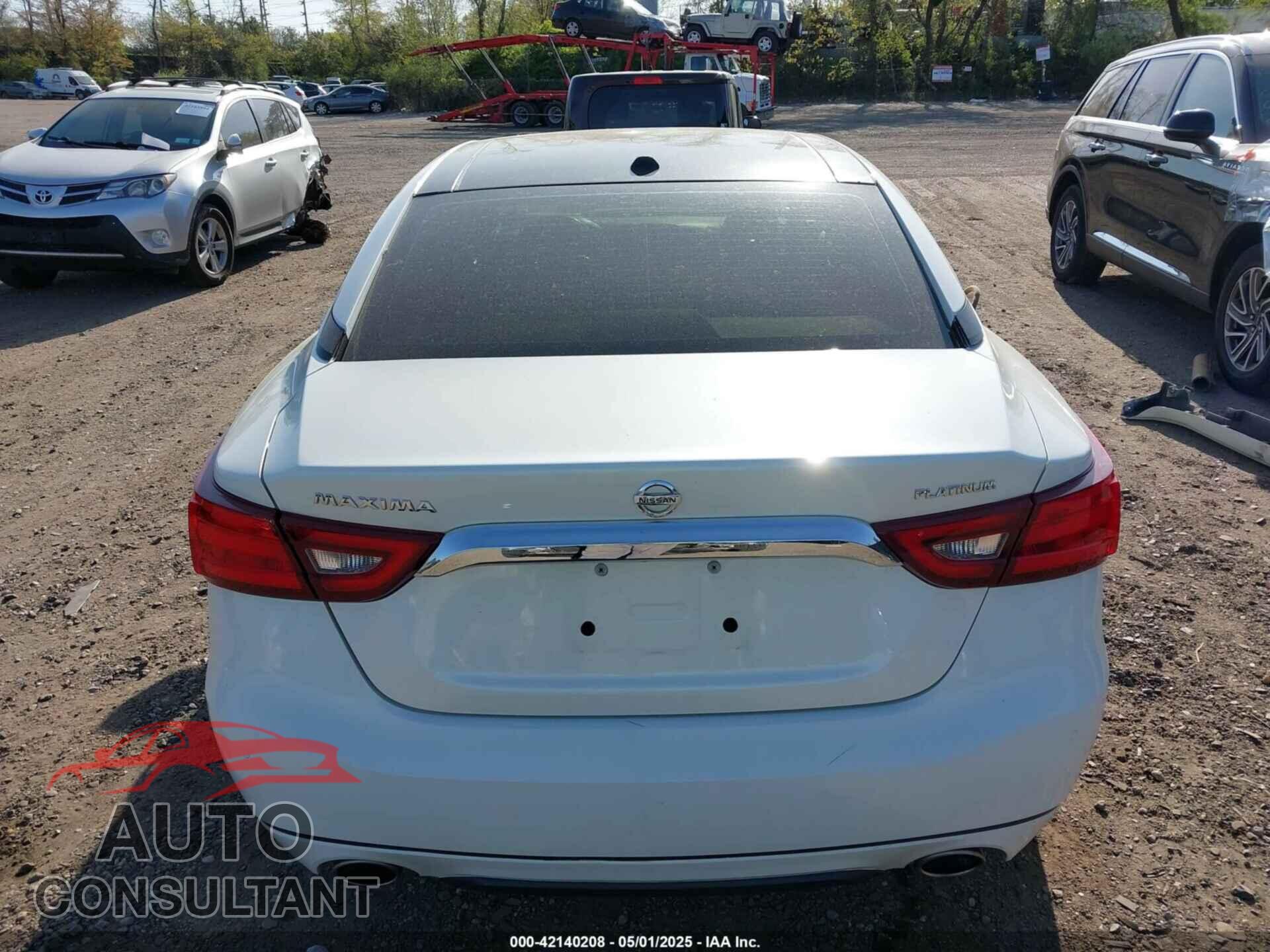 NISSAN MAXIMA 2017 - 1N4AA6AP9HC416824