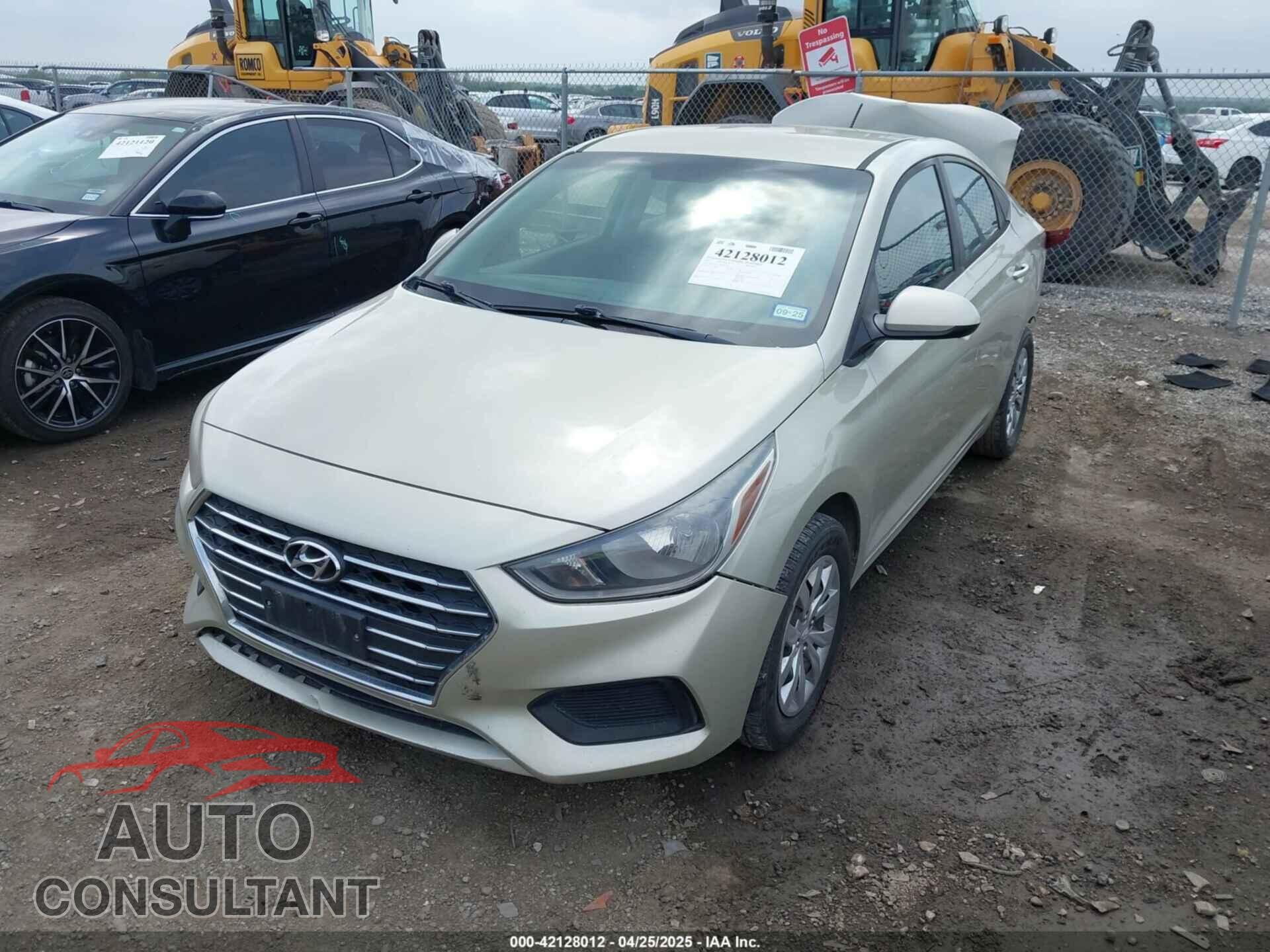 HYUNDAI ACCENT 2019 - 3KPC24A35KE050457