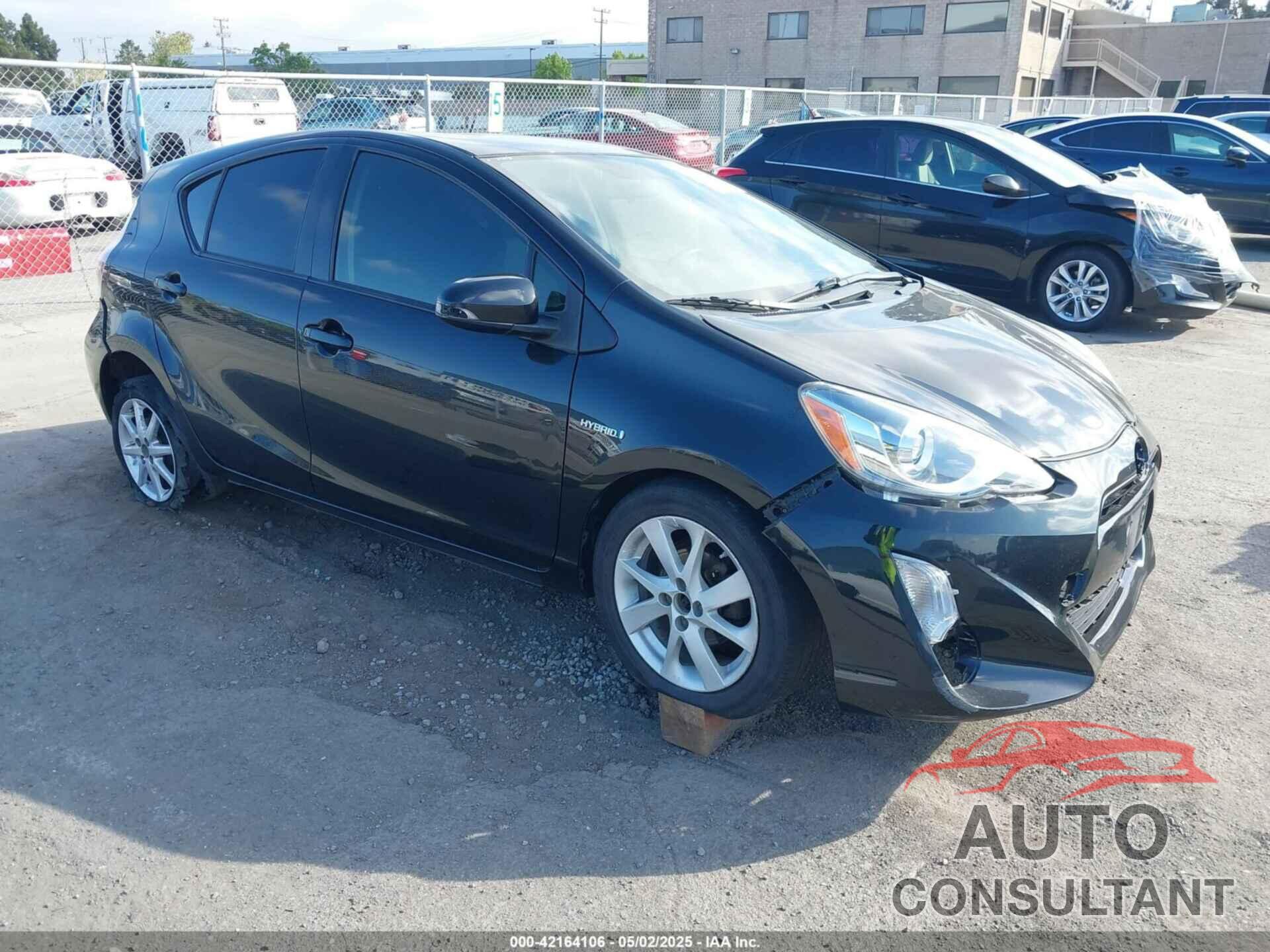 TOYOTA PRIUS C 2015 - JTDKDTB36F1586812