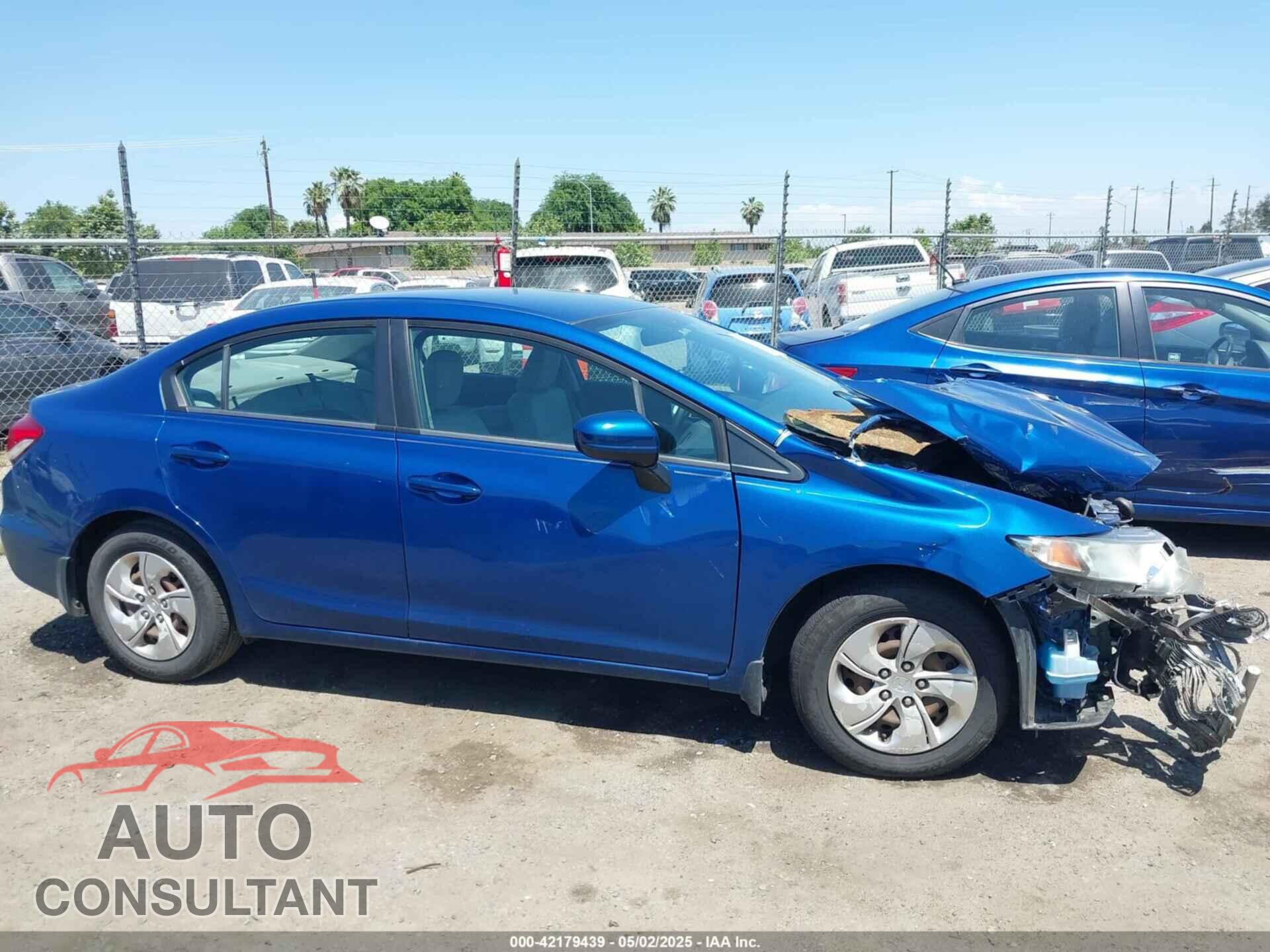 HONDA CIVIC 2015 - 19XFB2F55FE032977