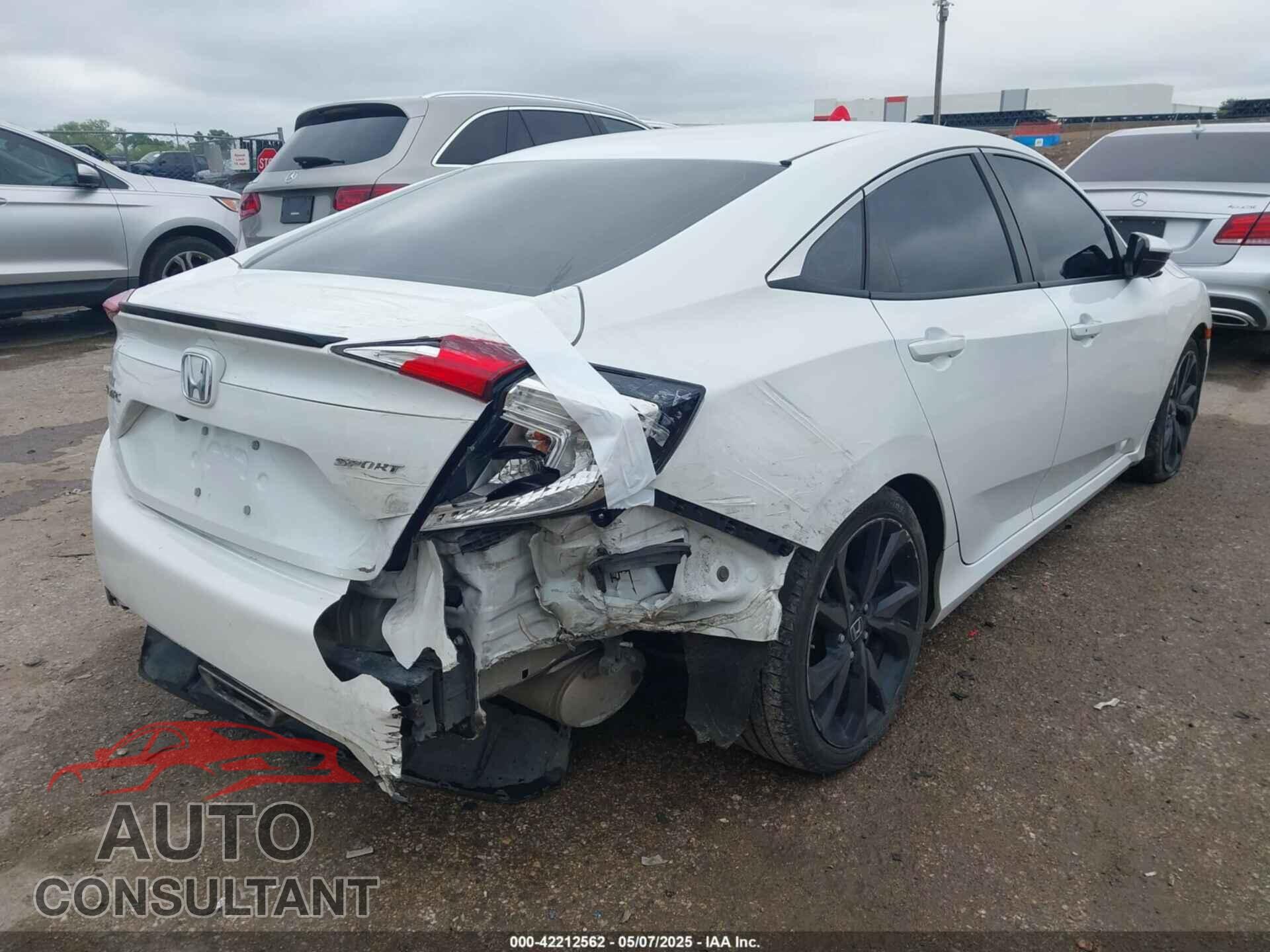 HONDA CIVIC 2020 - 19XFC2F80LE017161