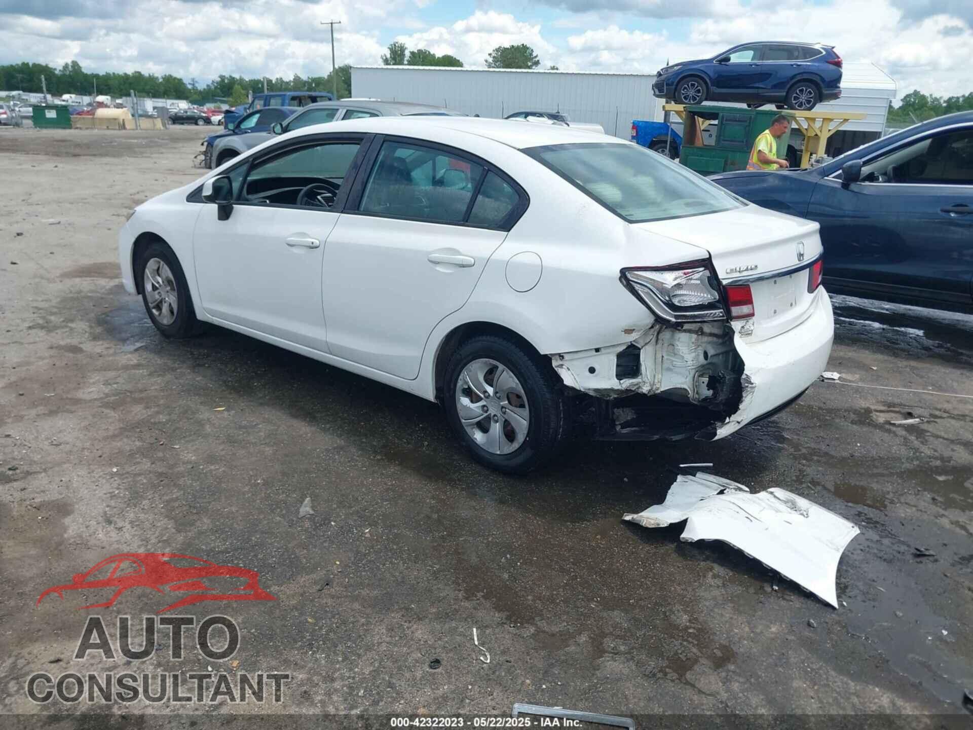 HONDA CIVIC 2013 - 2HGFB2F51DH564066