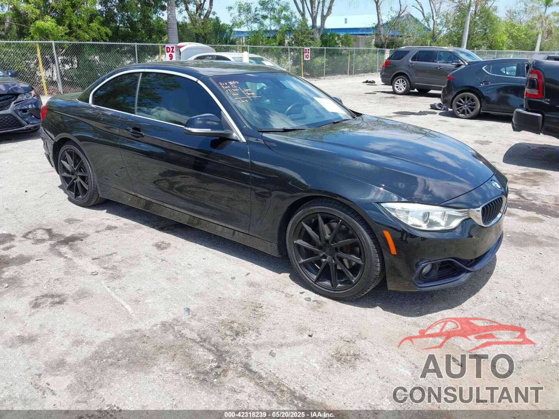 BMW 428I 2016 - WBA3V7C54G5A25320
