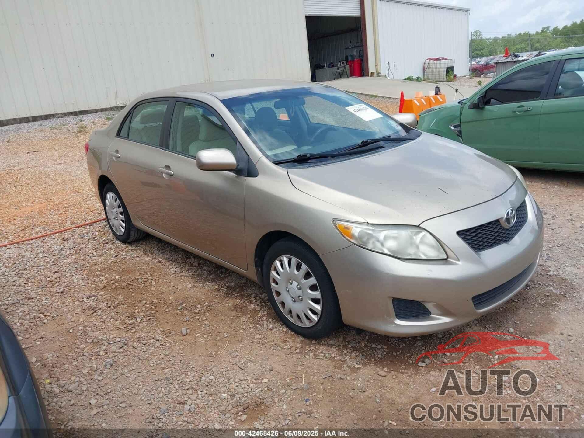 TOYOTA COROLLA 2009 - 1NXBU40E39Z113281