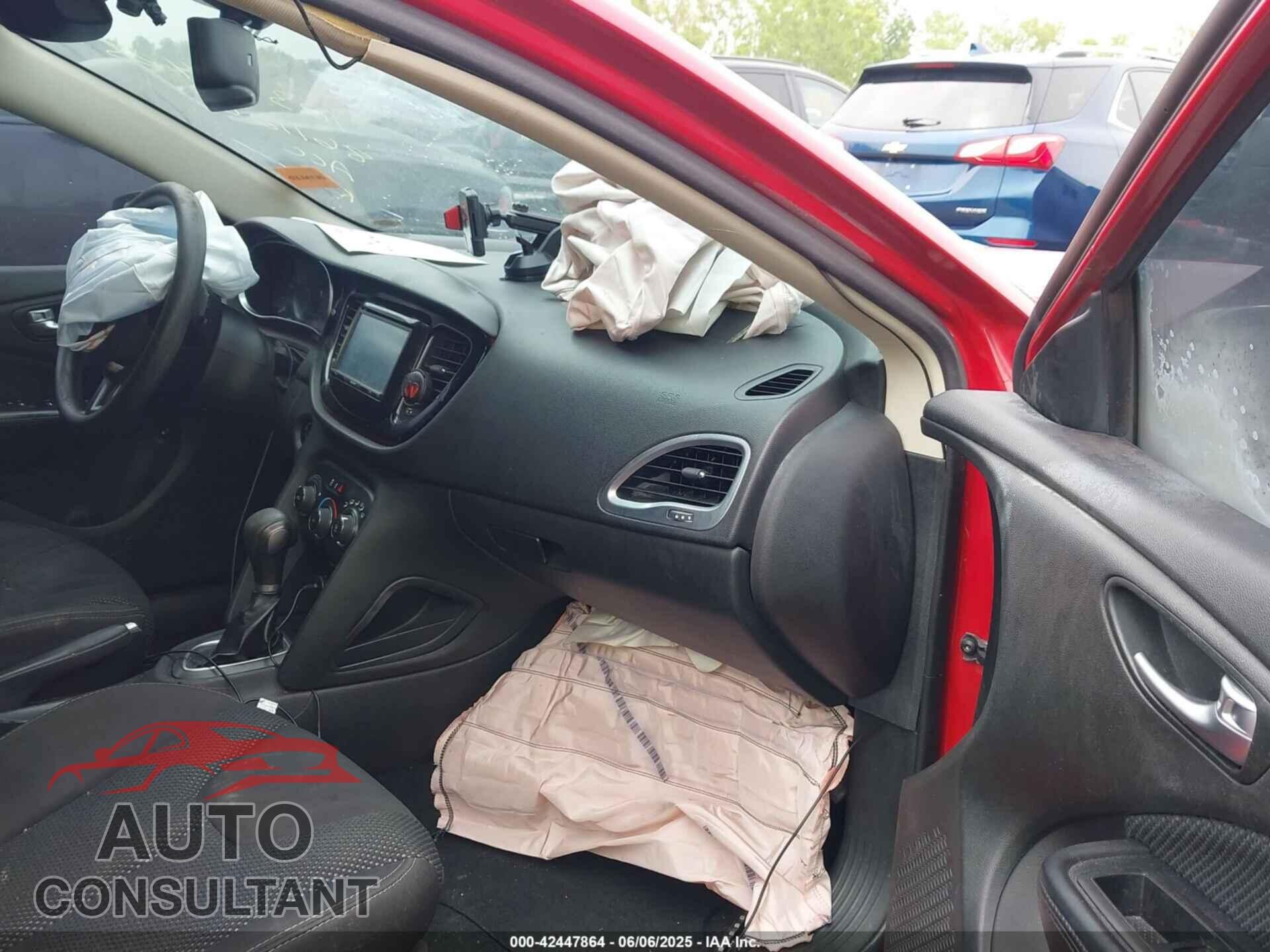 DODGE DART 2014 - 1C3CDFBB1ED861128