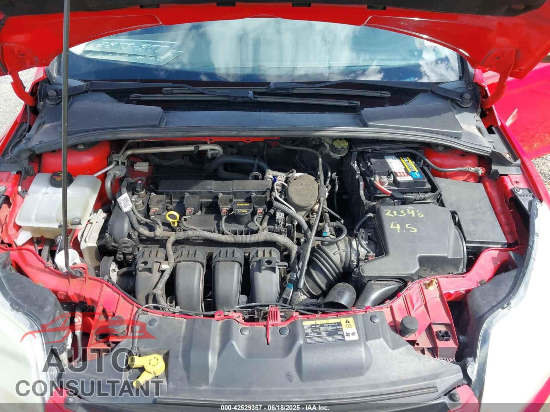 FORD FOCUS 2013 - 1FADP3F23DL291062