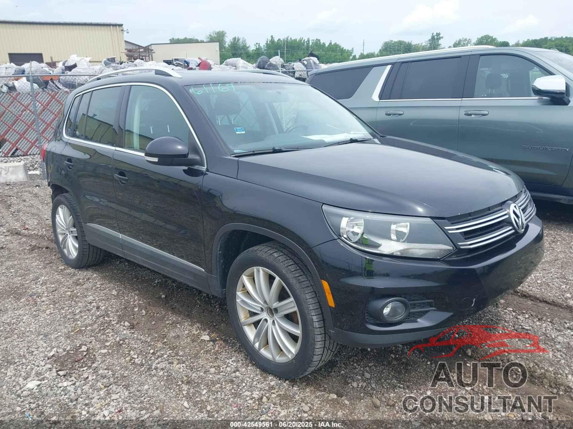 VOLKSWAGEN TIGUAN 2013 - WVGBV3AX7DW611410