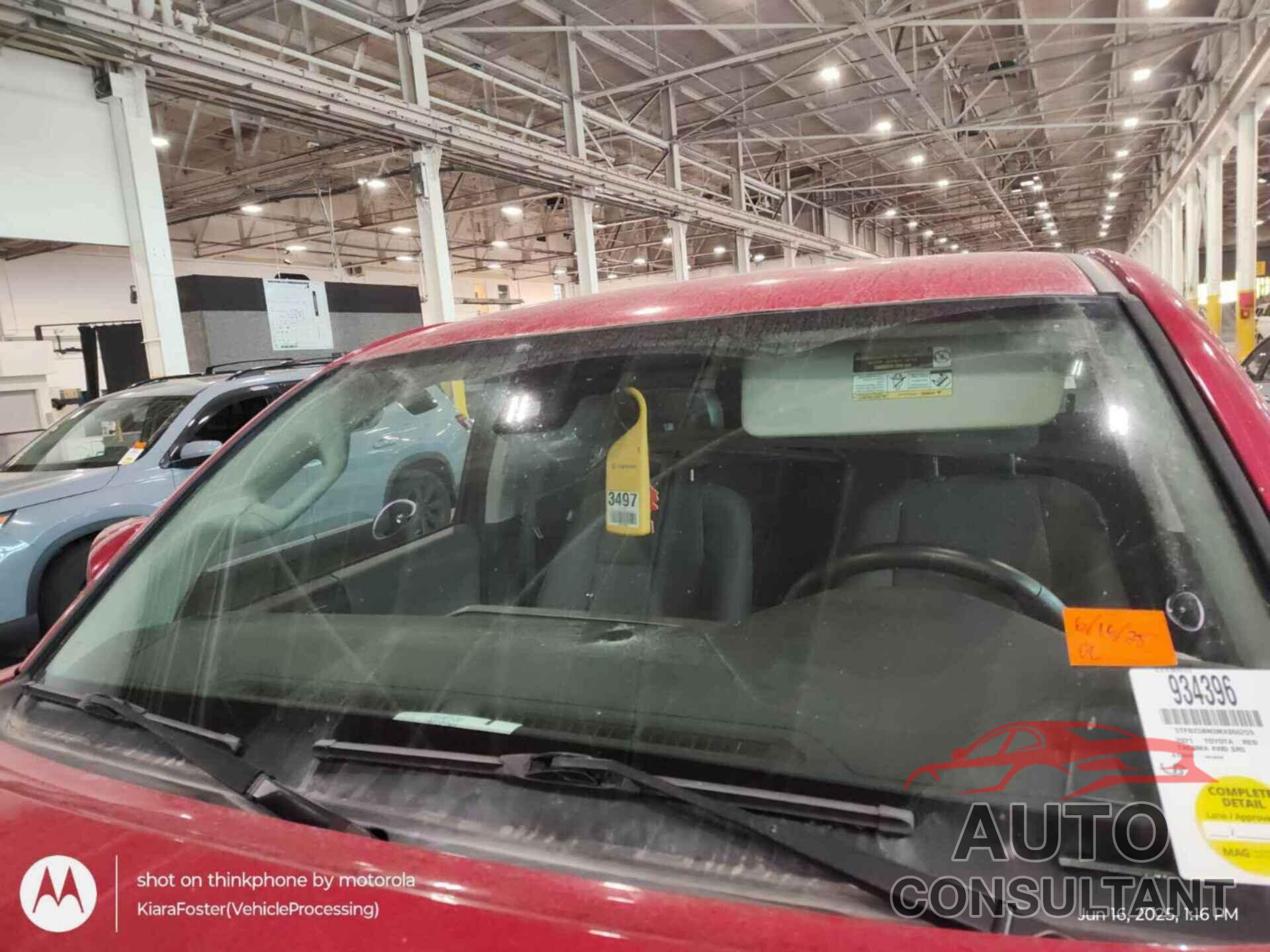 TOYOTA TACOMA 2021 - 5TFDZ5BN3MX066259