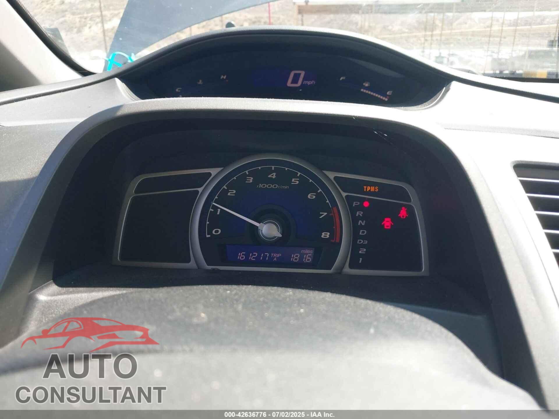 HONDA CIVIC 2011 - 19XFA1F63BE009598