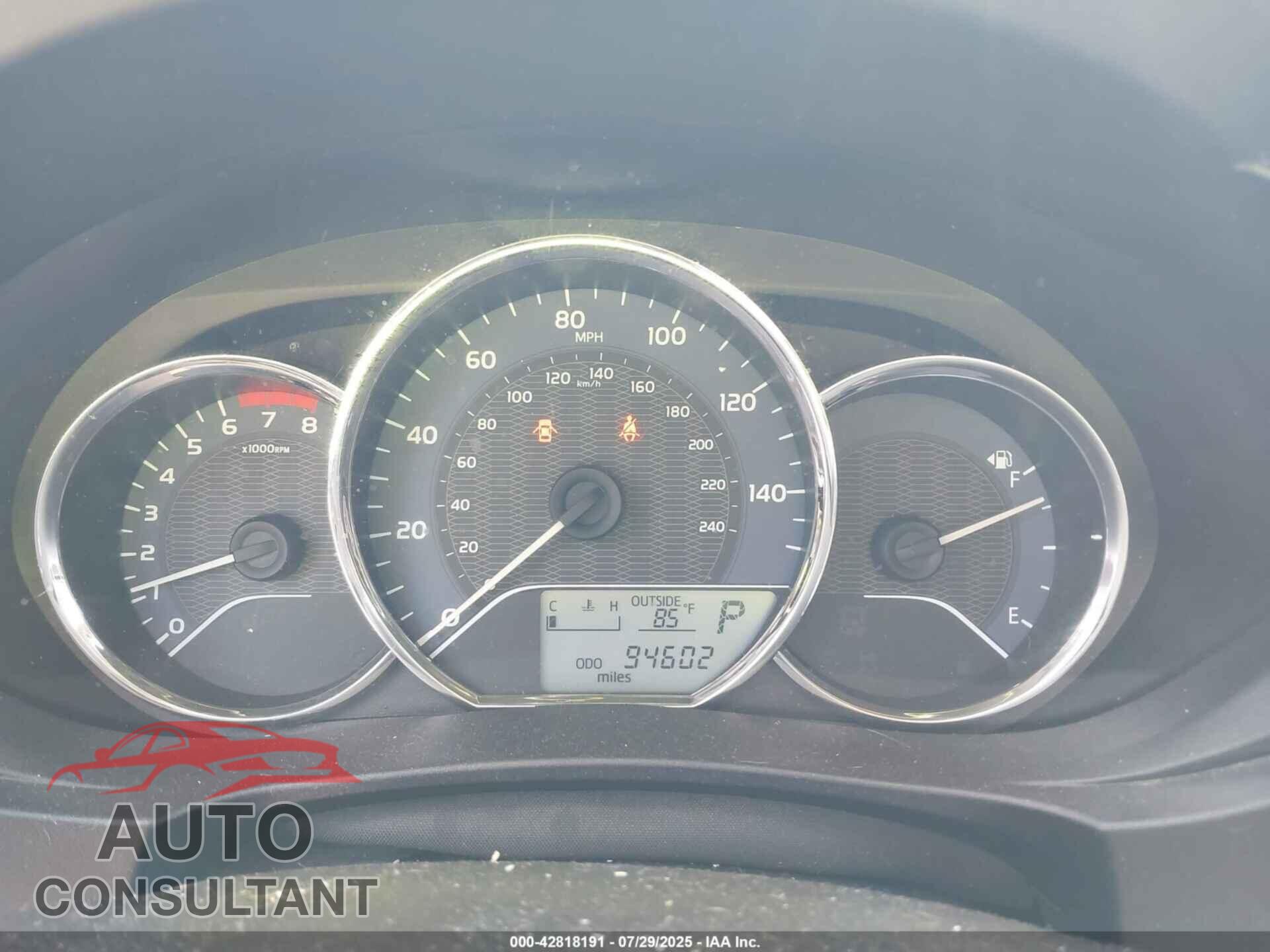 TOYOTA COROLLA 2016 - 5YFBURHE2GP555453
