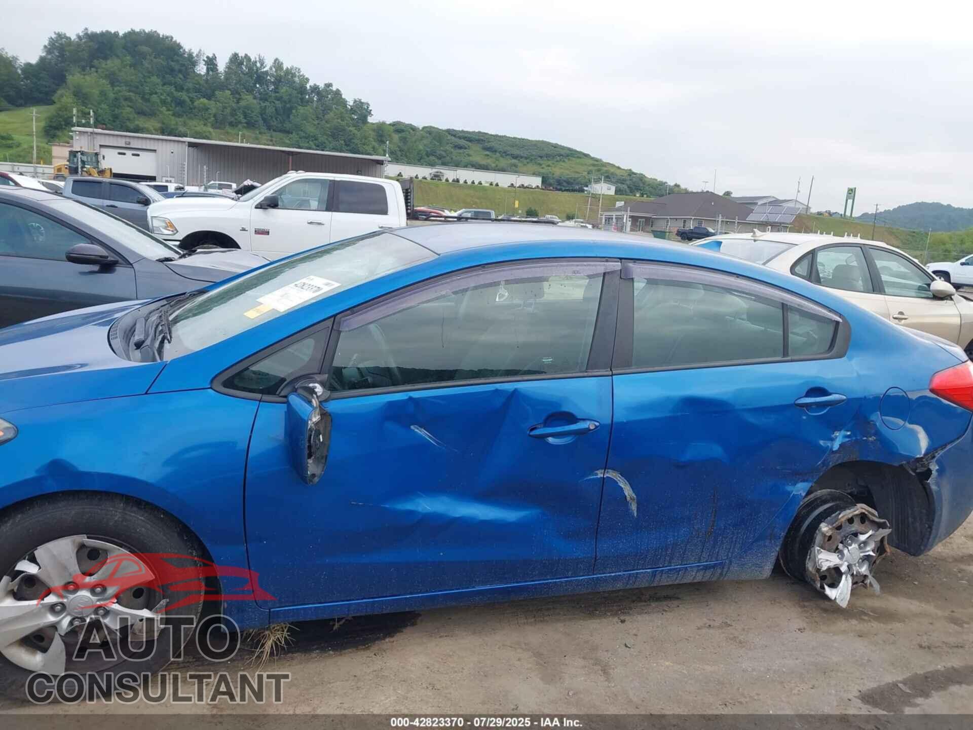 KIA FORTE 2015 - KNAFX4A63F5358315
