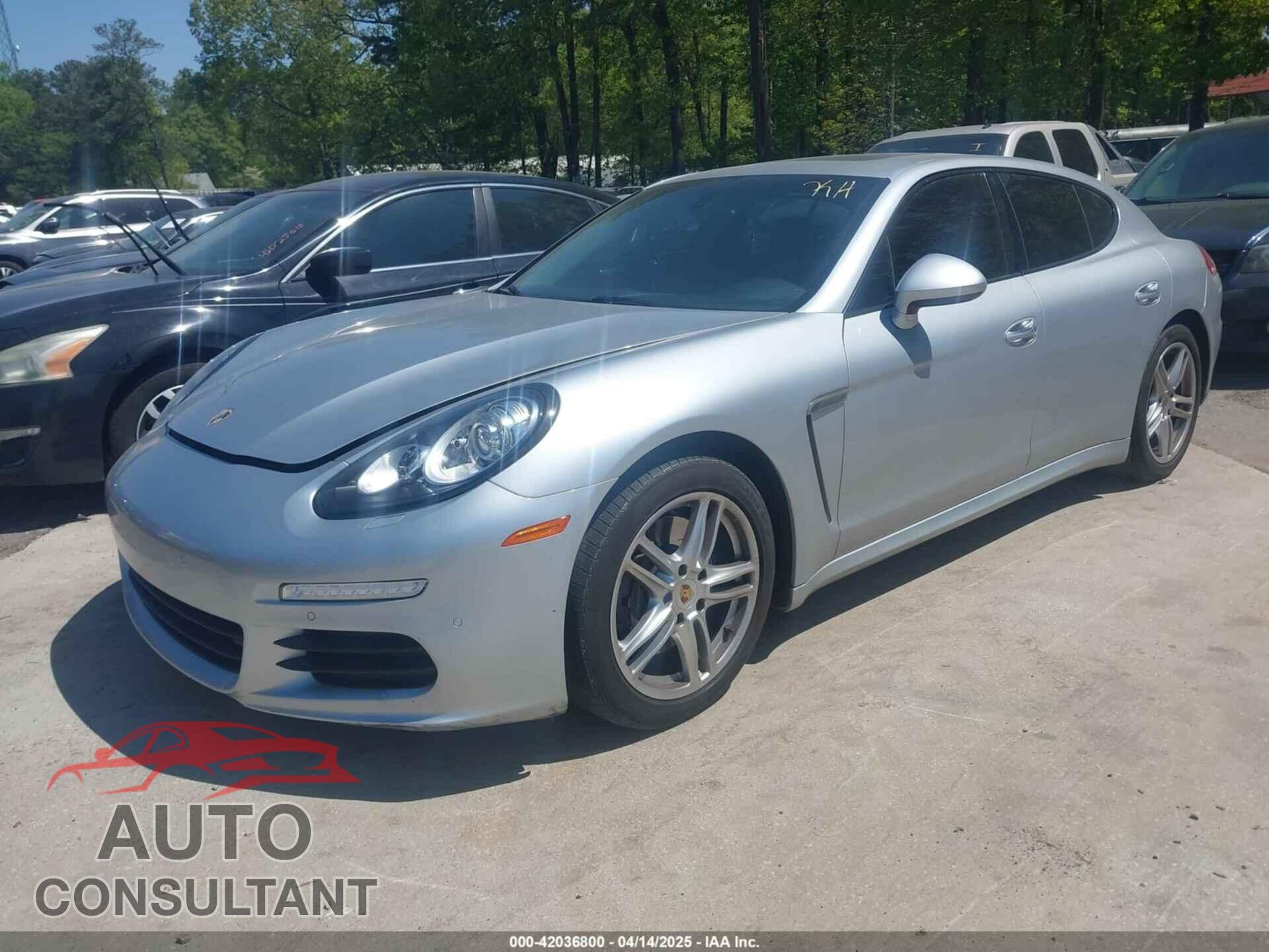 PORSCHE PANAMERA 2015 - WP0AA2A71FL002422
