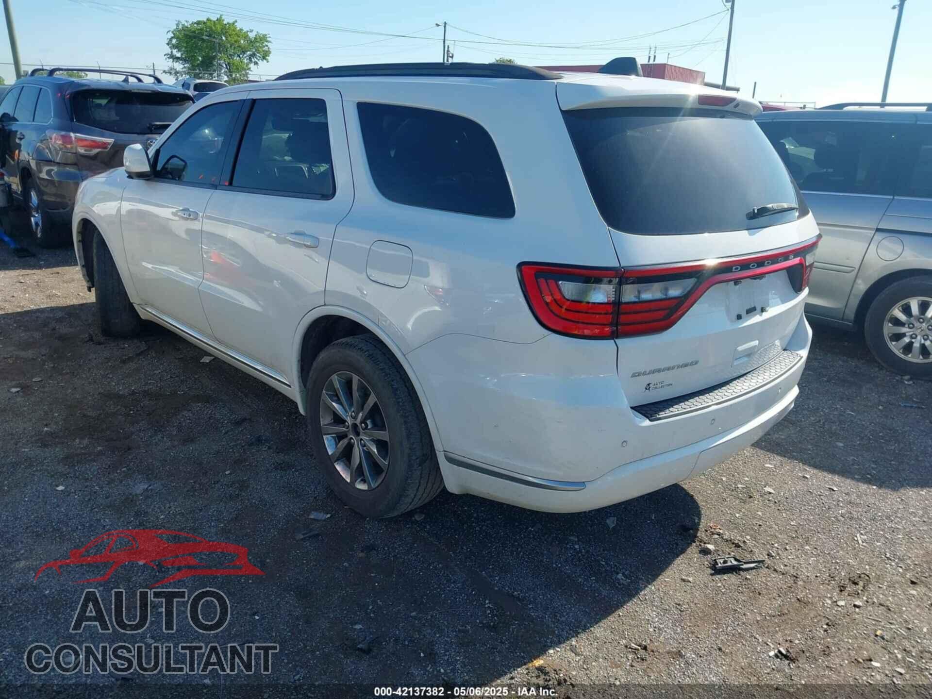 DODGE DURANGO 2017 - 1C4RDHAG5HC757492