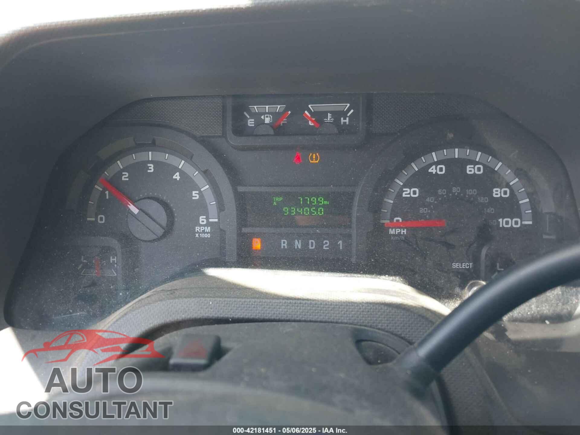 FORD E-150 2011 - 1FTNE1EW1BDB30049