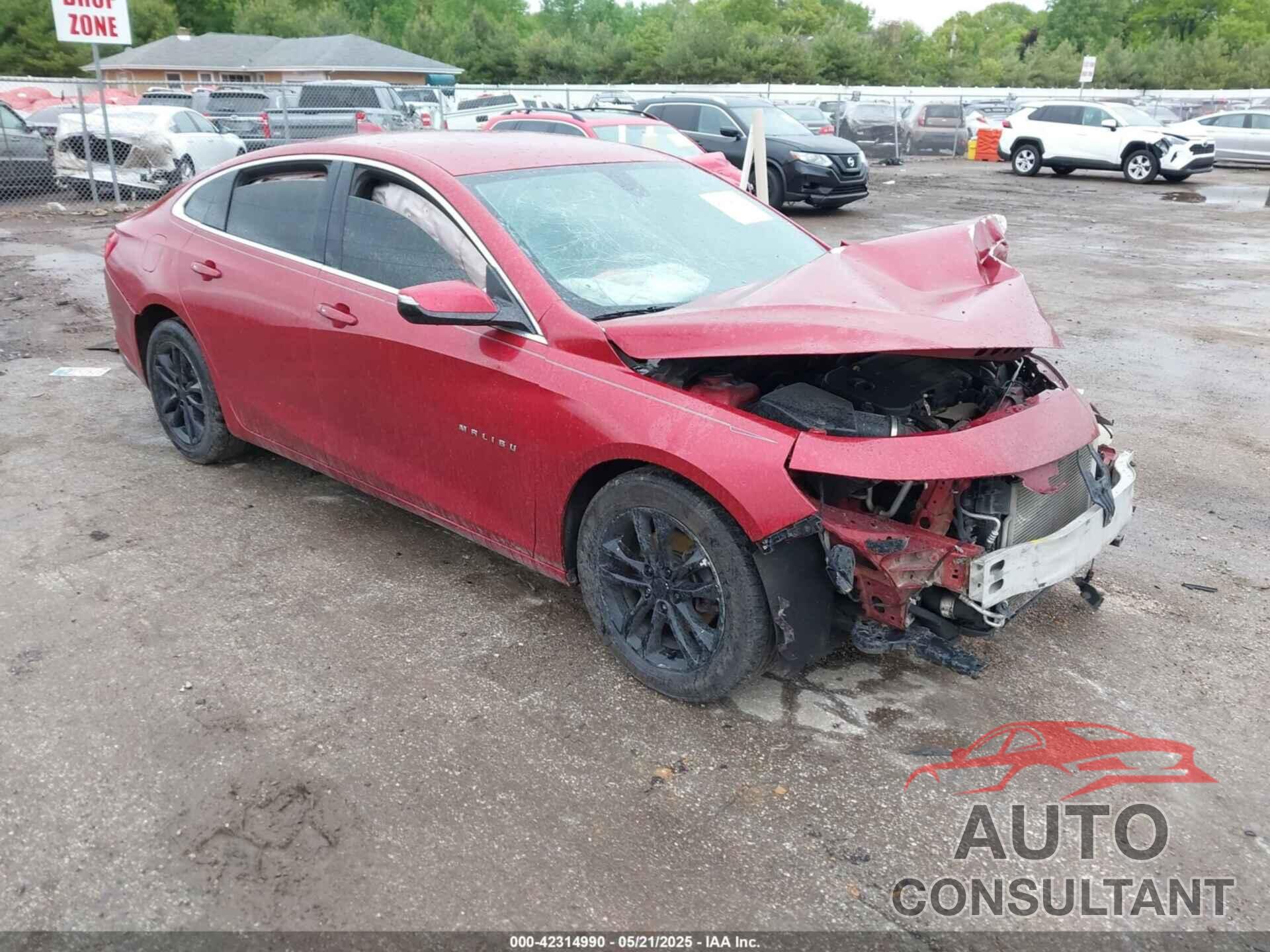 CHEVROLET MALIBU 2016 - 1G1ZE5ST9GF185419