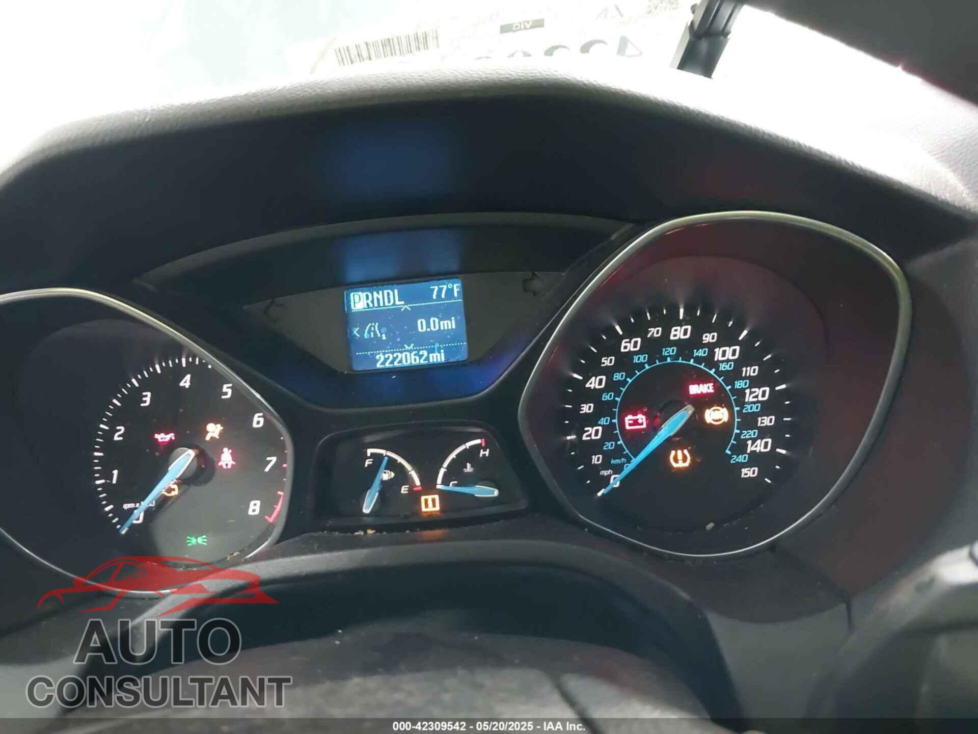 FORD FOCUS 2012 - 1FAHP3F24CL260001