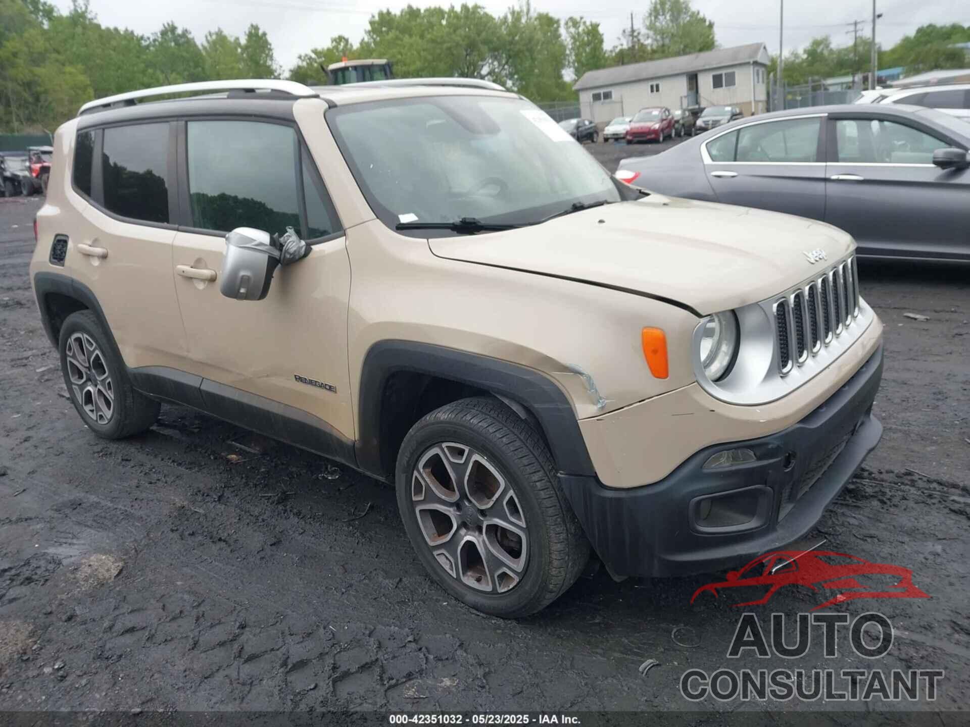 JEEP RENEGADE 2015 - ZACCJBDT0FPB55402
