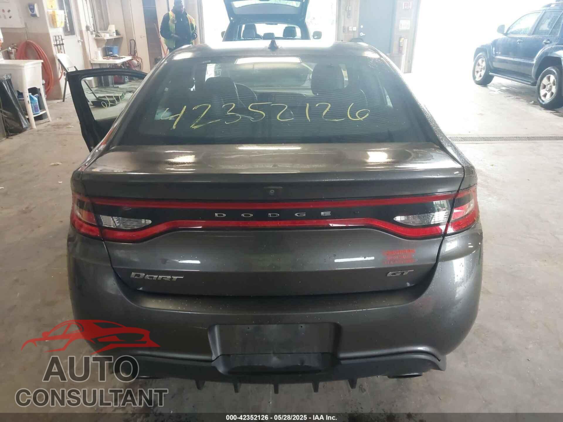 DODGE DART 2015 - 1C3CDFEB7FD277006
