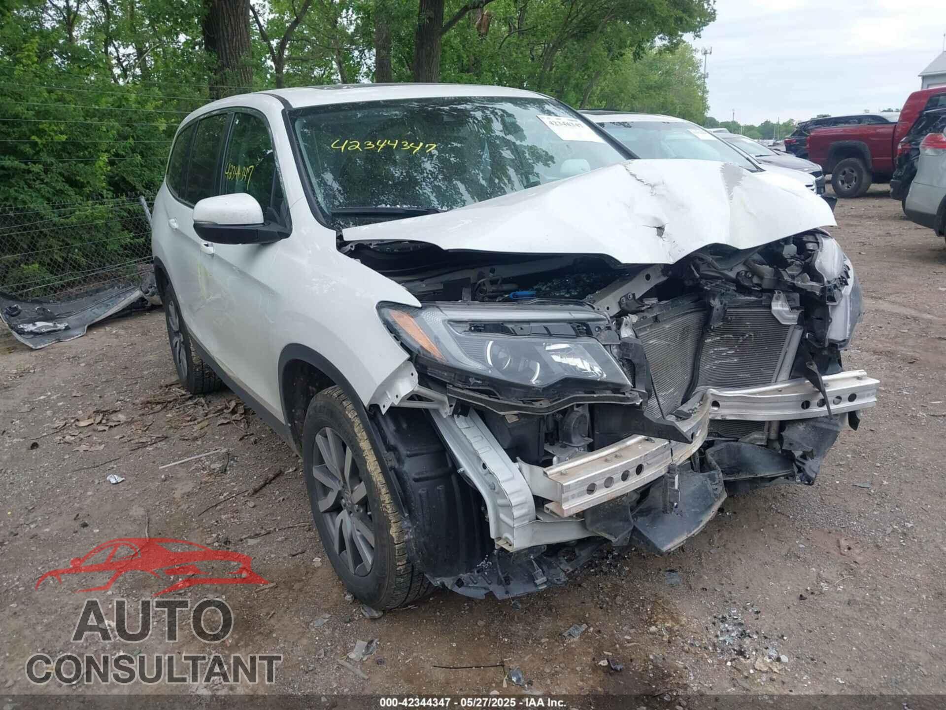 HONDA PILOT 2022 - 5FNYF6H59NB018137