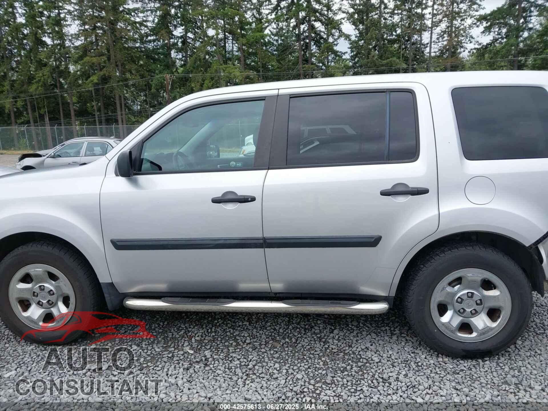 HONDA PILOT 2011 - 5FNYF4H29BB058546