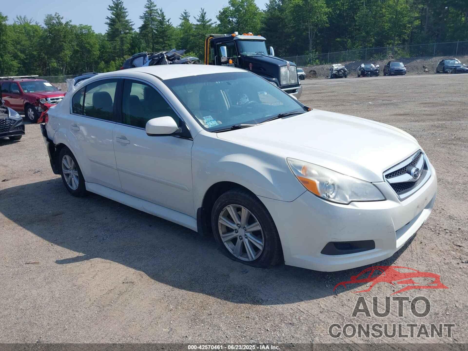 SUBARU LEGACY 2012 - 4S3BMBC69C3002874