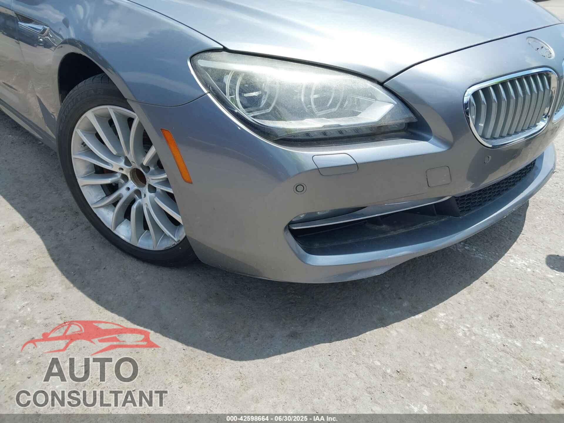BMW 650I 2012 - WBALX3C53CDV77875