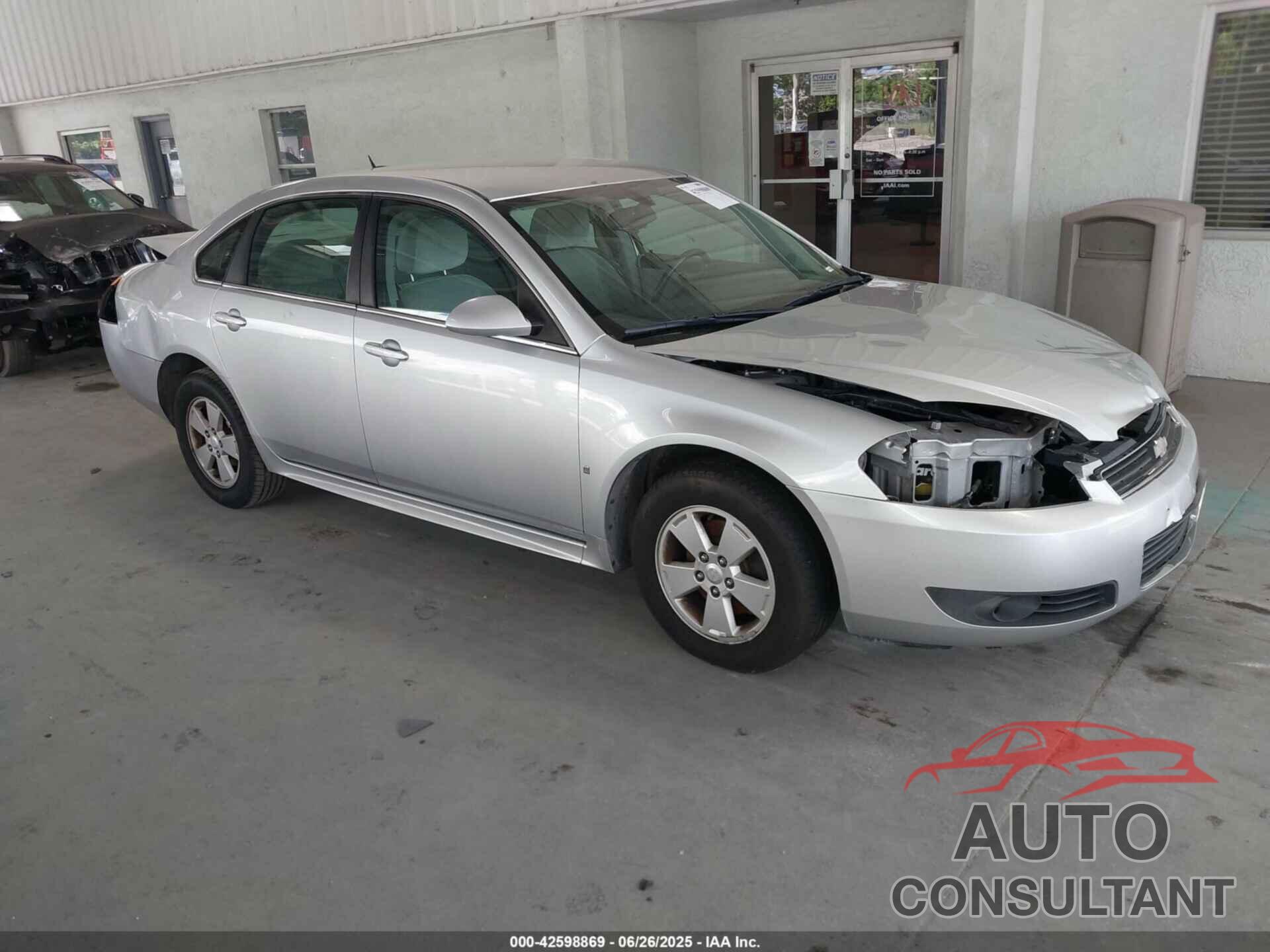 CHEVROLET IMPALA 2010 - 2G1WB5EK5A1113727